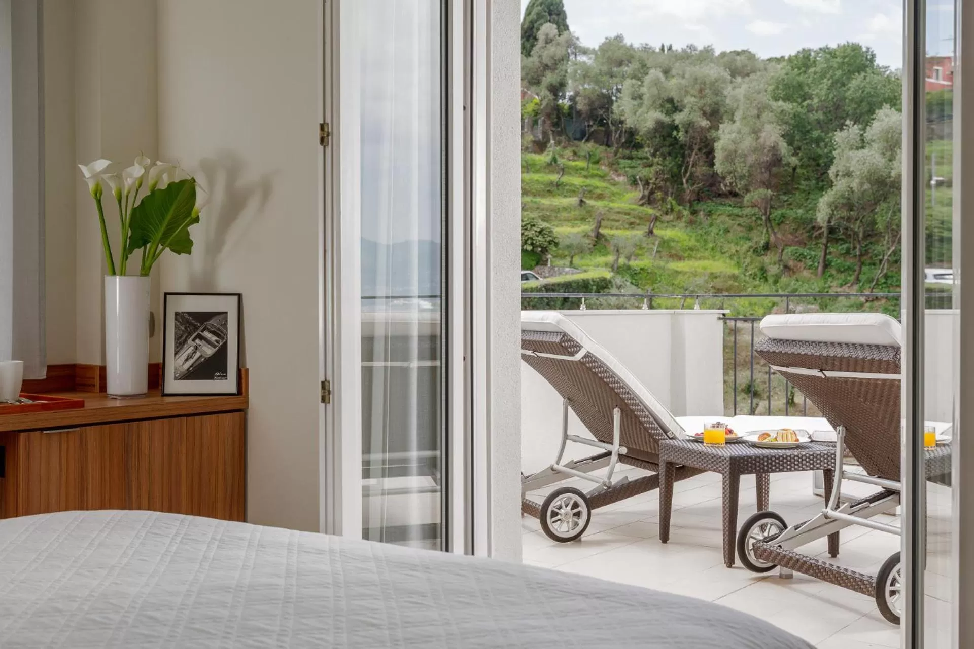 Balcony/Terrace in Doria Park Hotel