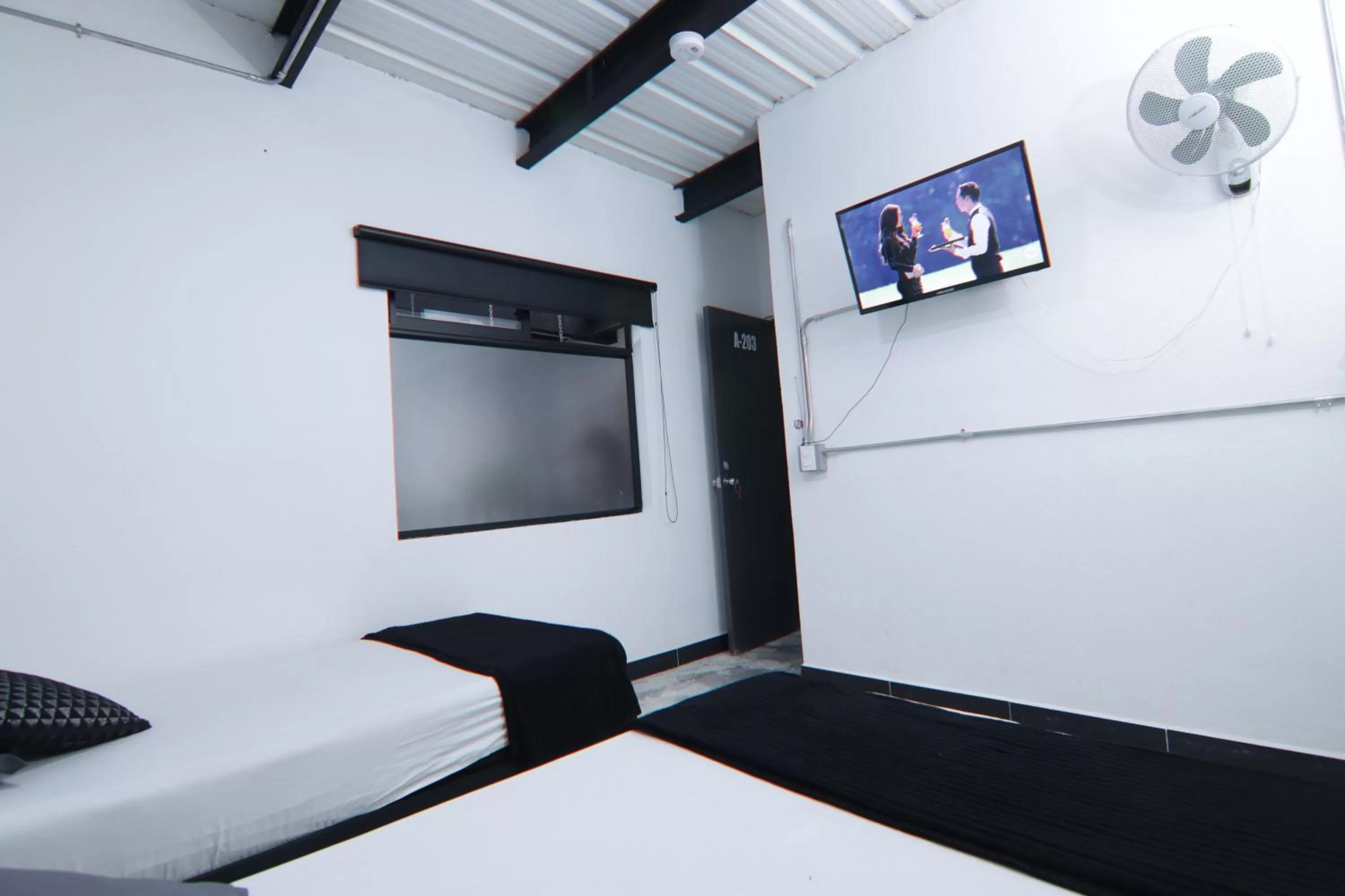 Bed in Hotel Casa Malibú