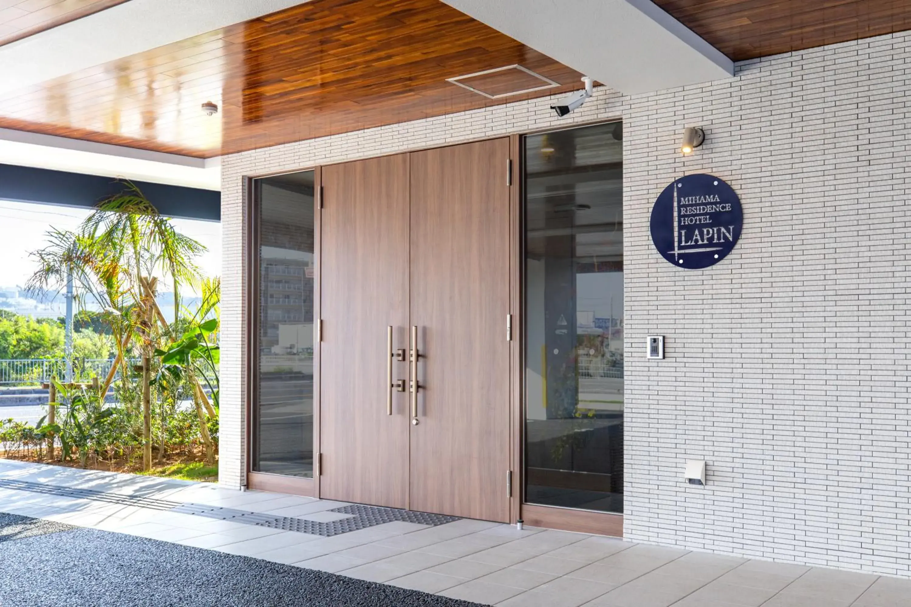 Facade/entrance in LAPIN MIHAMA Residence Hotel