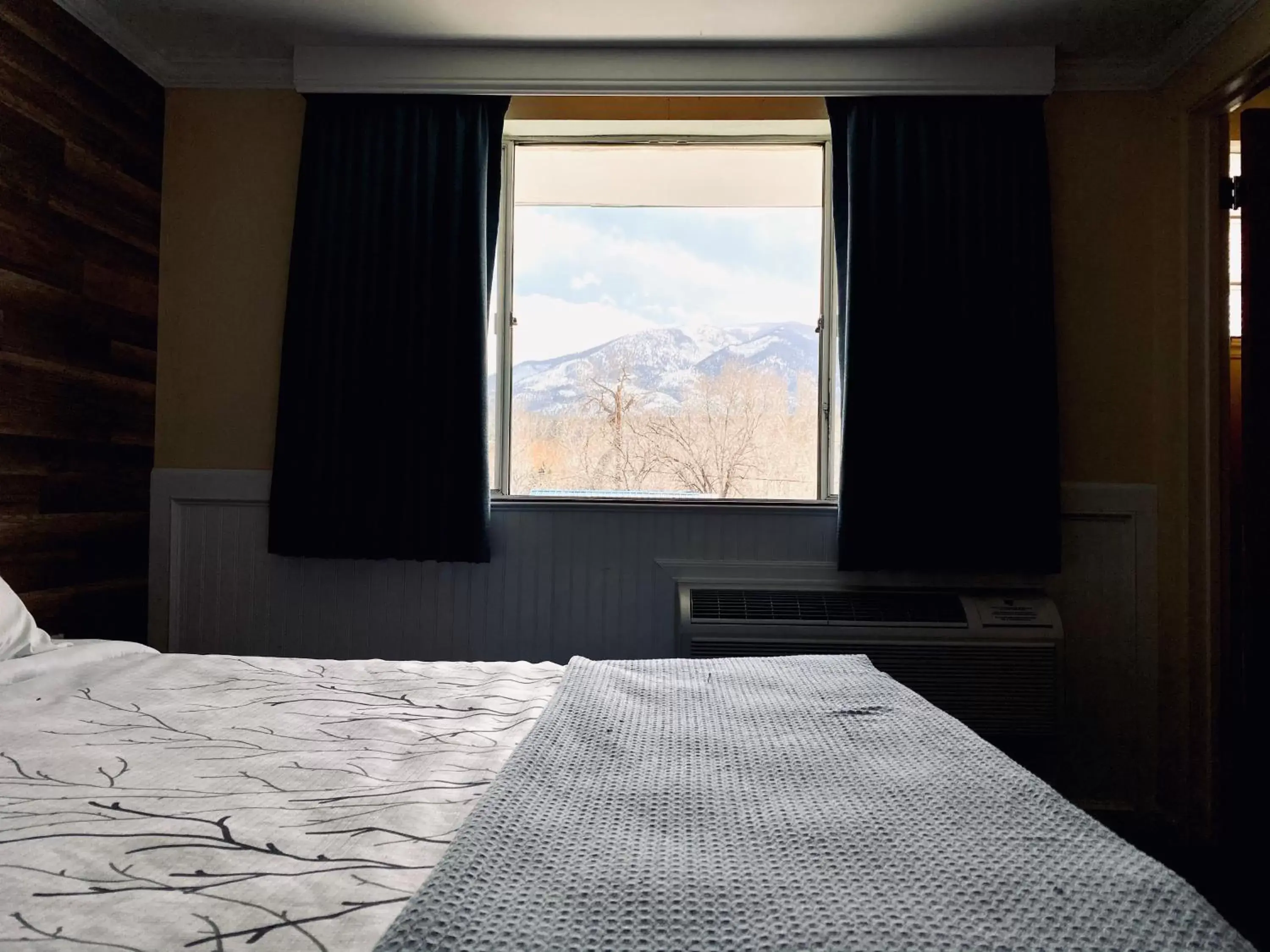 View (from property/room), Bed in Salida Inn & Monarch Suites