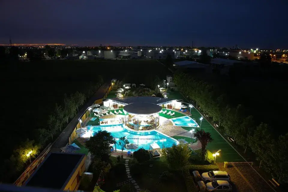 Swimming pool, Bird's-eye View in BW Premier Collection Mari Vila Hotel
