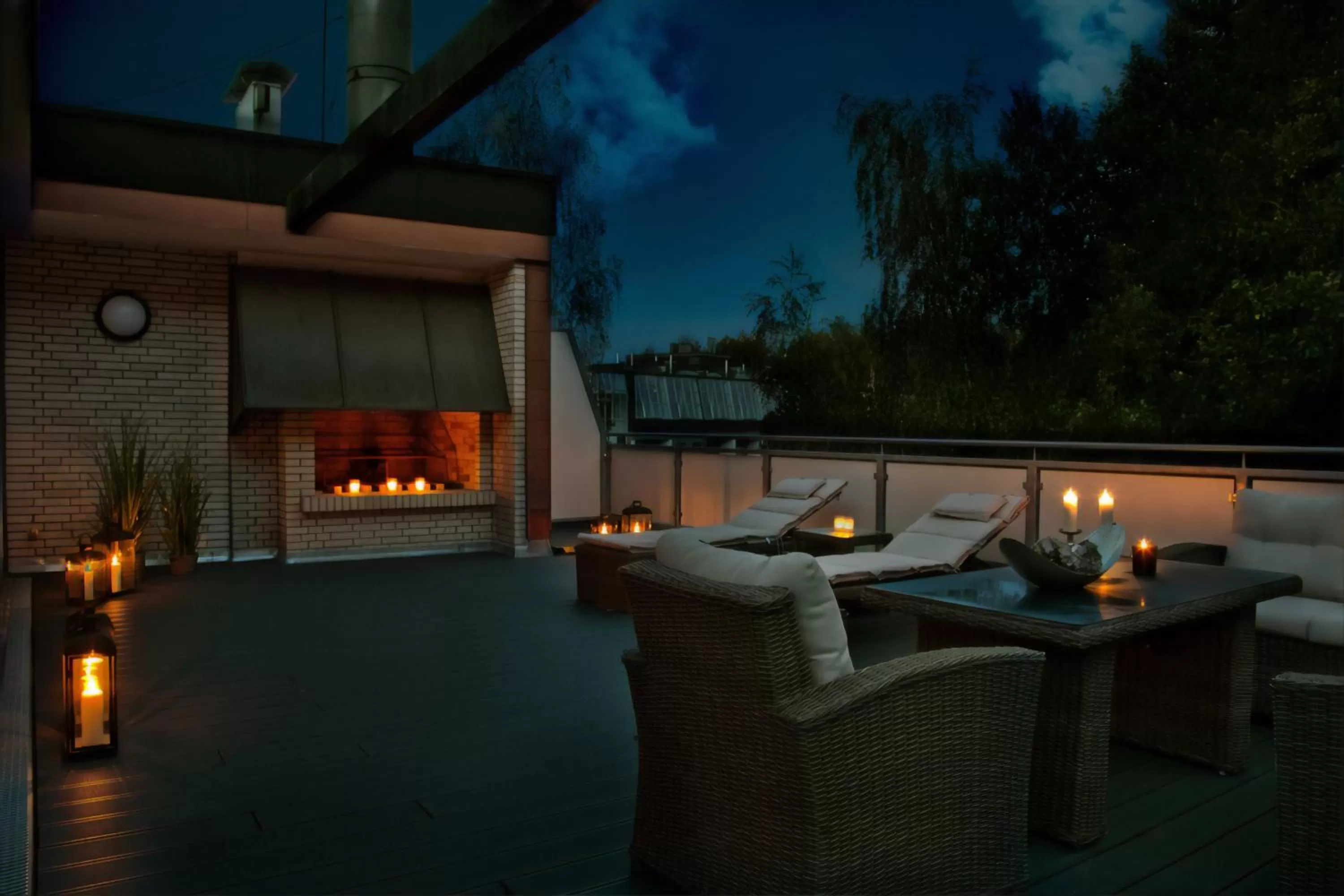 Balcony/Terrace in Hotel des Nordens Flensburg Wellness & Spa