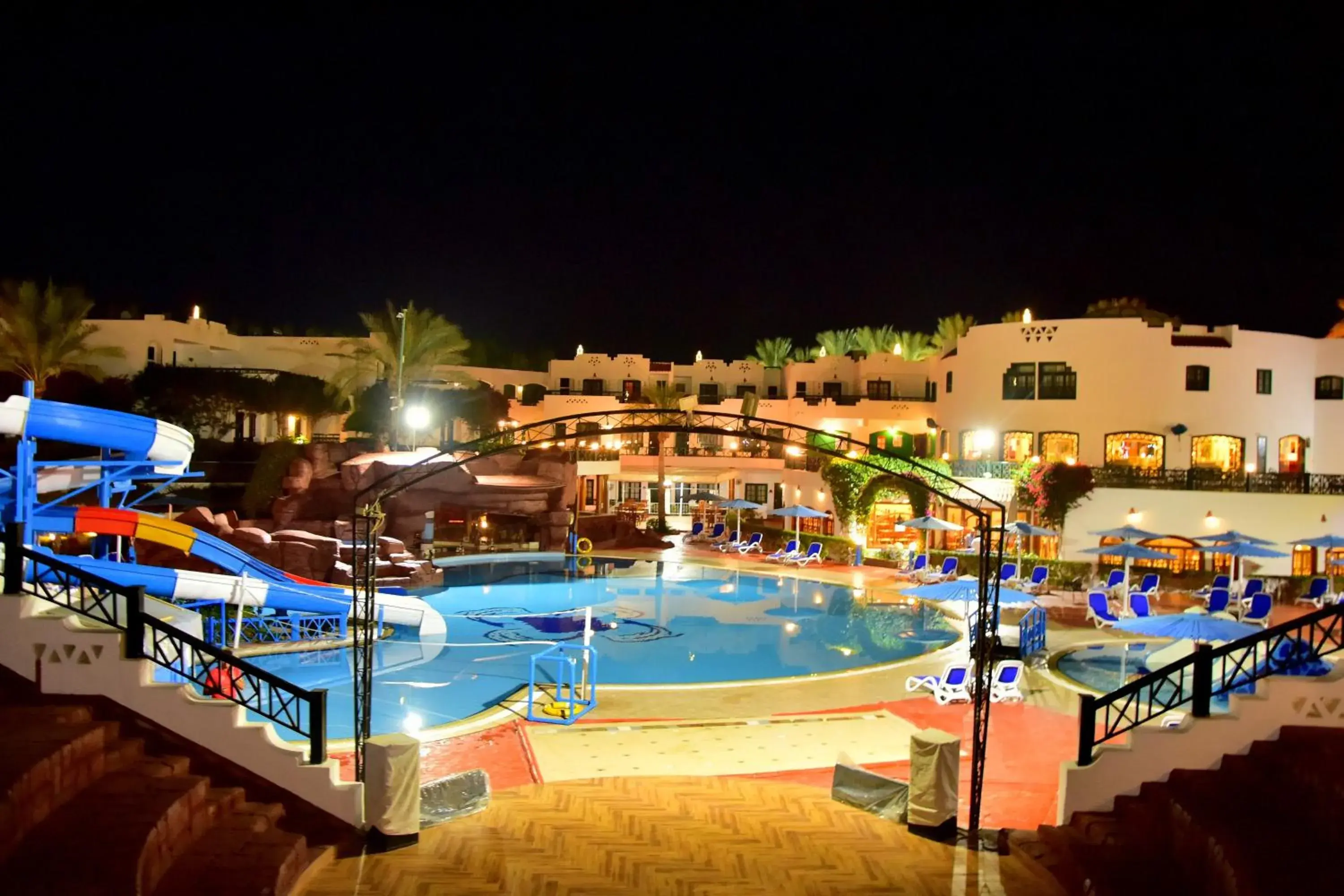 Pool View in Verginia Sharm Resort & Aqua Park