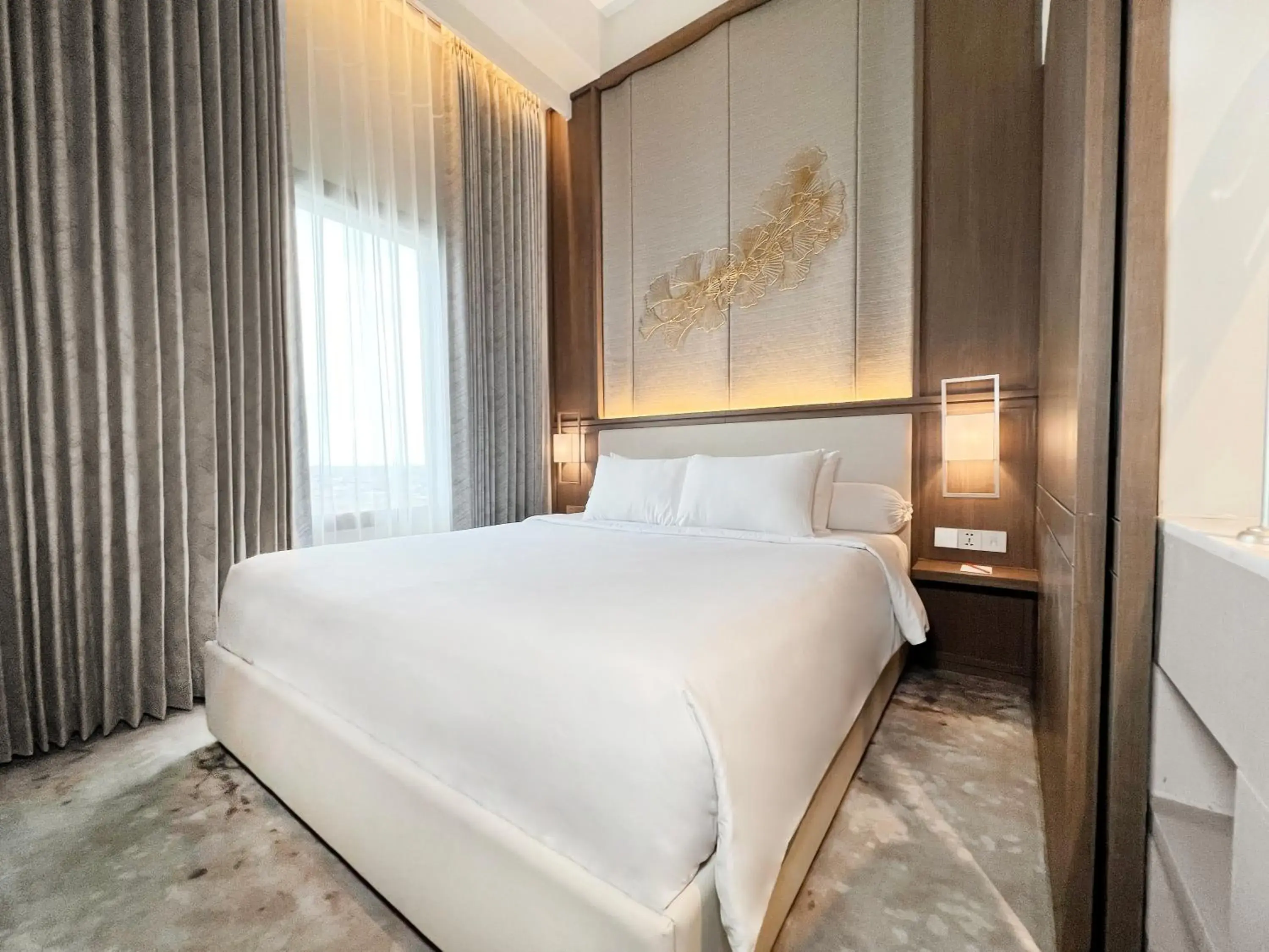 Bed in HARRIS Hotel & Conventions Gubeng Bed in HARRIS Hotel & Conventions Gubeng