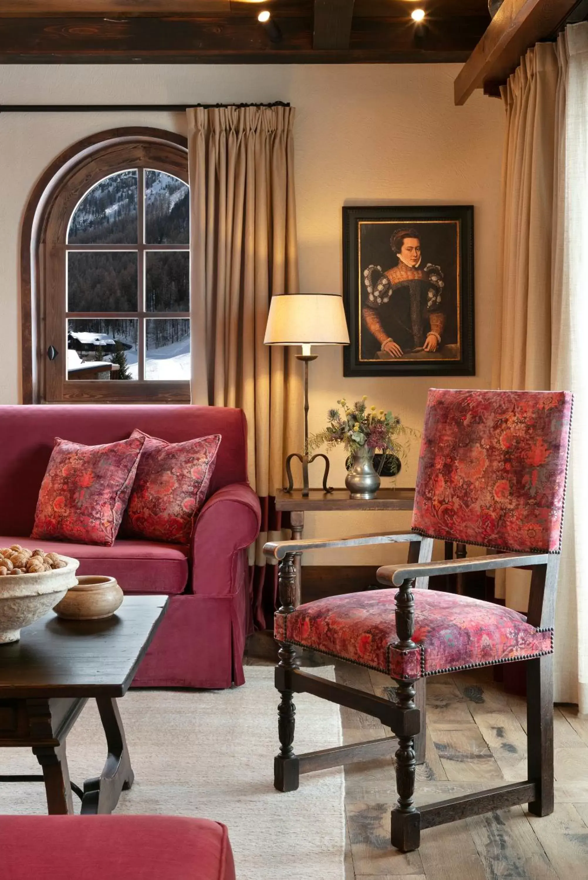 Living room, Seating Area in Airelles Val d'Isère