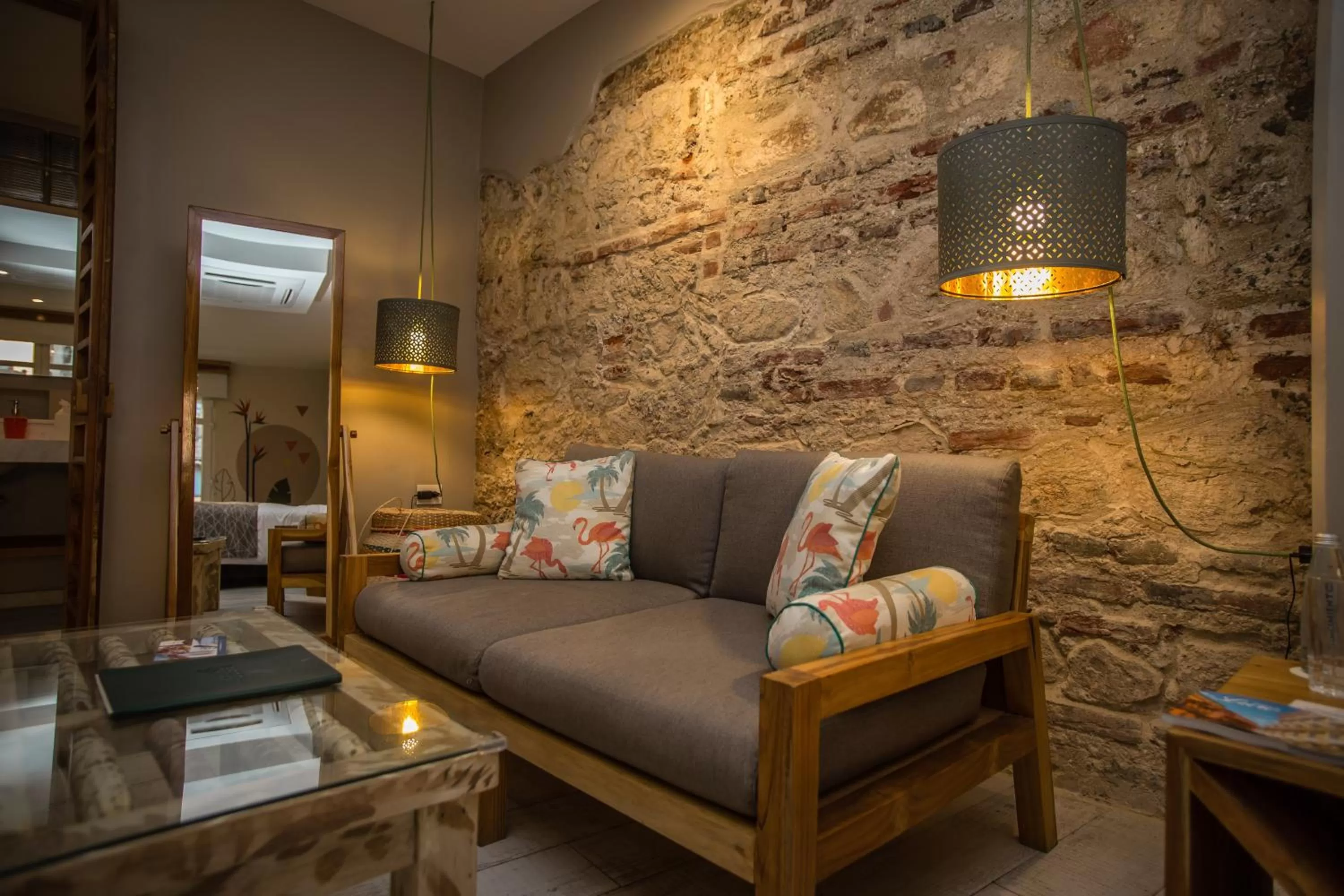 Seating area in Townhouse Boutique Hotel