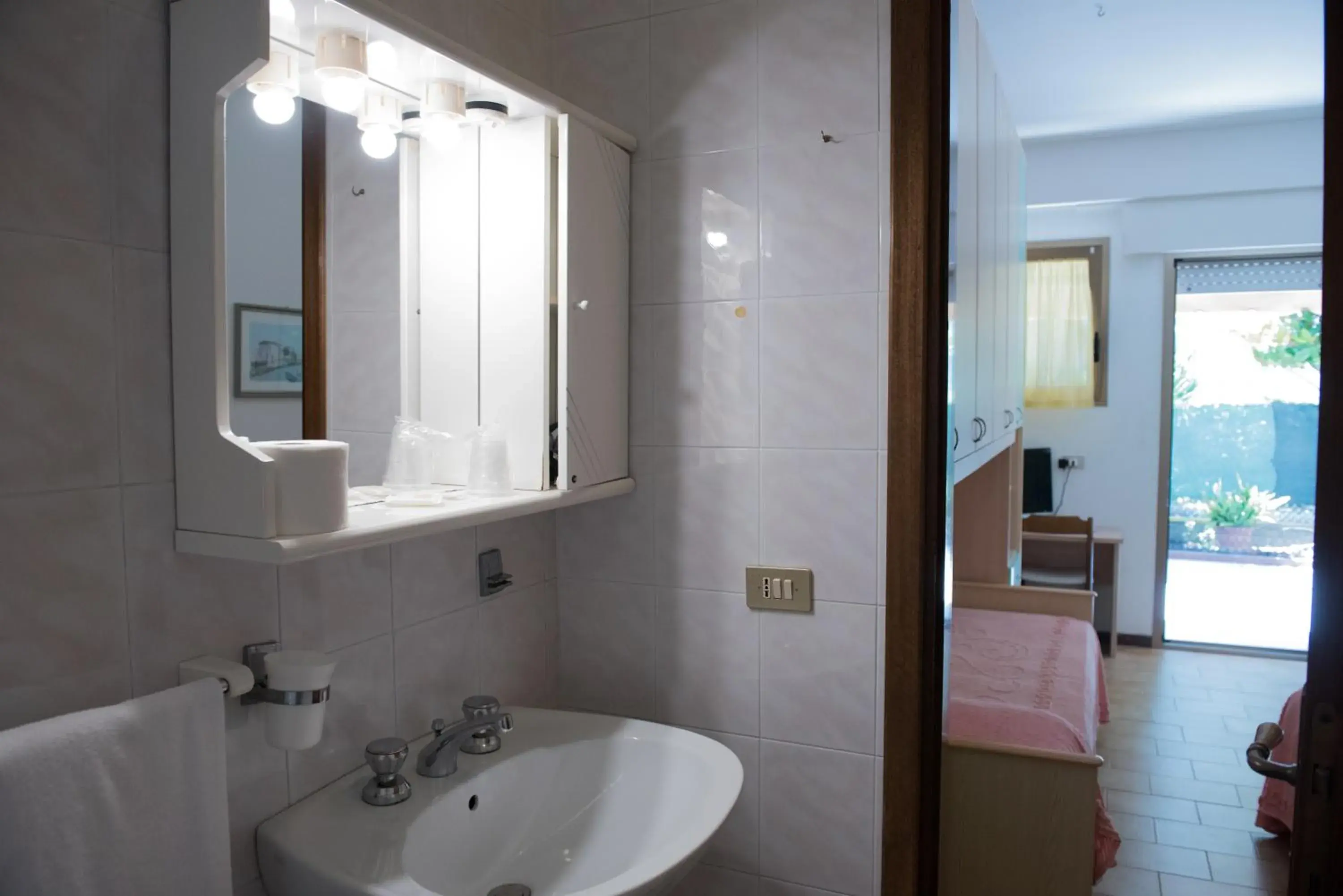 Bathroom in Hotel Malibran