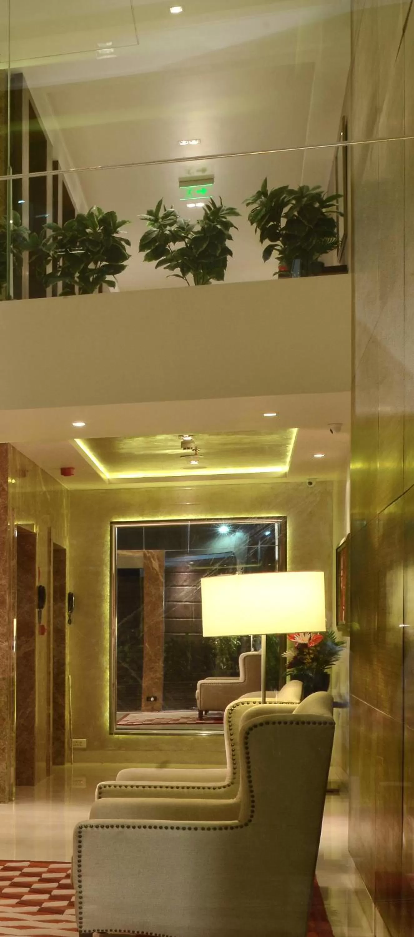 Seating area in Residency Sarovar Portico