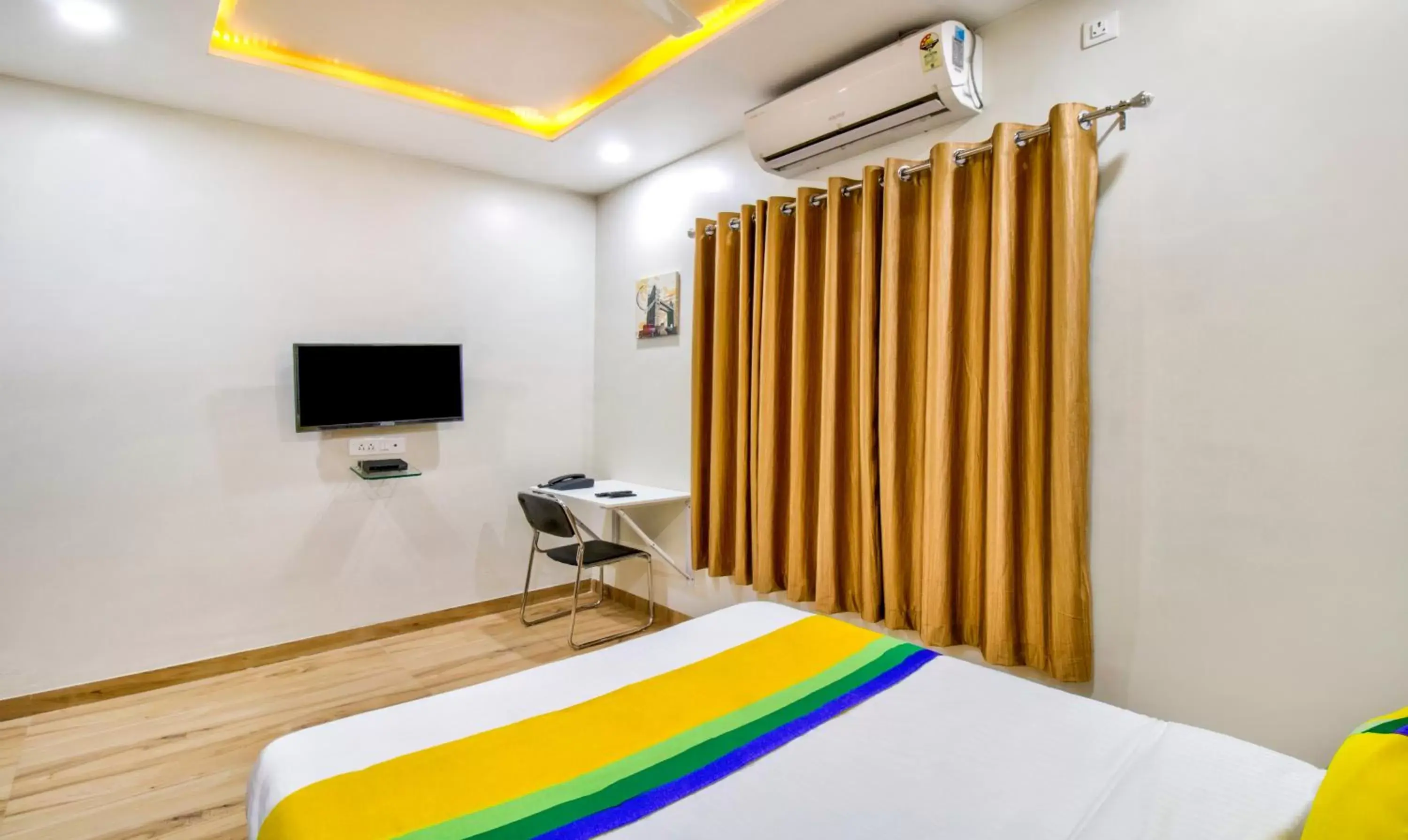 Bedroom, Bed in Itsy Hotels Shri Guru Service Apartment Bedroom, Bed in Itsy Hotels Shri Guru Service Apartment