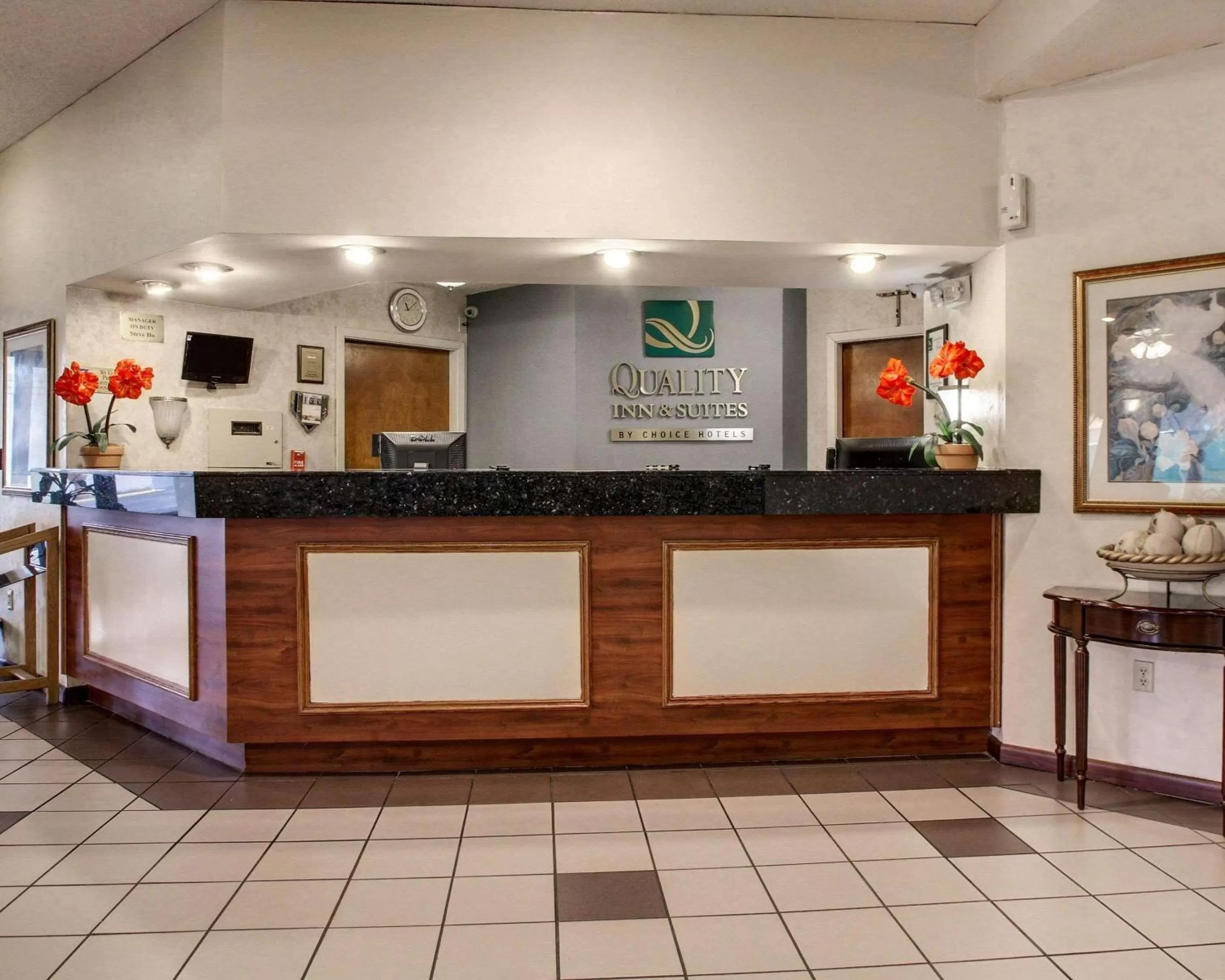 Lobby or reception in Quality Inn & Suites Clinton - Jackson West