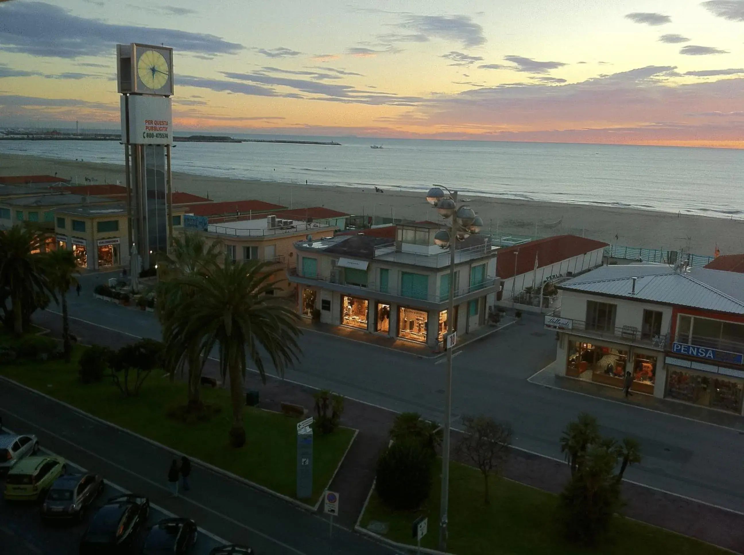 Bird's eye view in Hotel Pardini