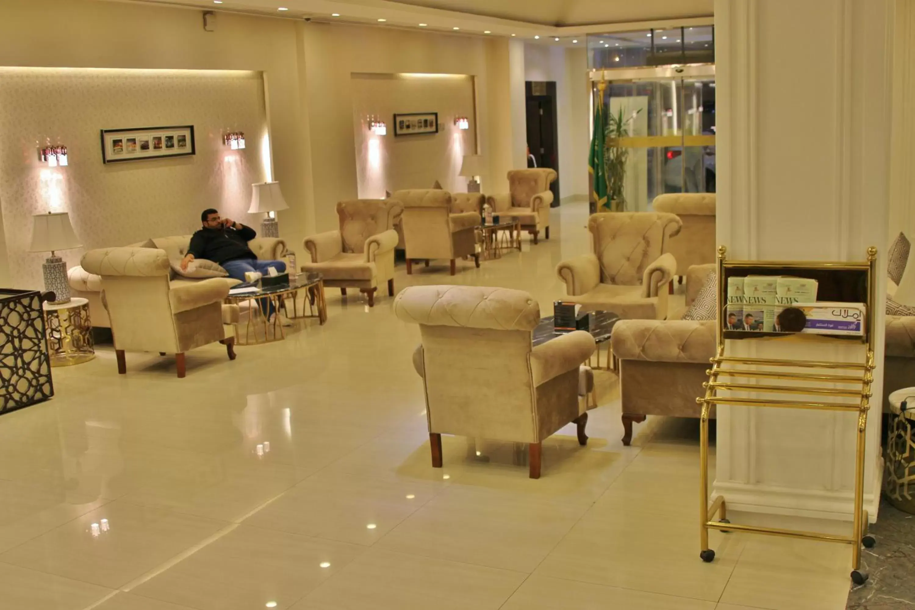 Lobby or reception in Carawan Al Fahad Hotel Lobby or reception in Carawan Al Fahad Hotel