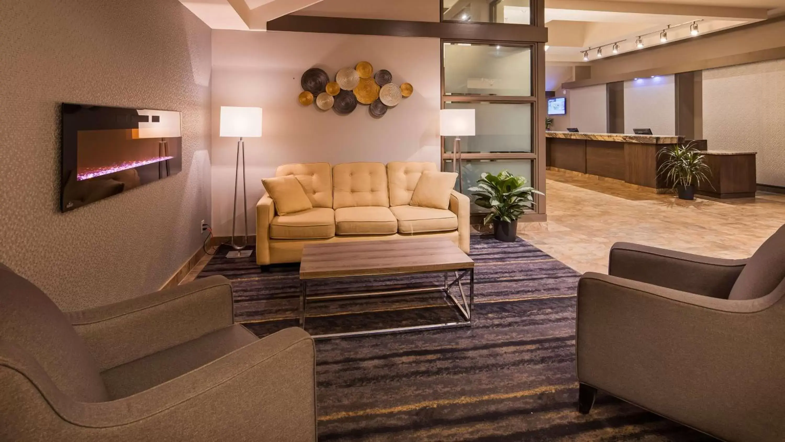 Lobby or reception, Seating Area in Best Western Hotel St. Jerome