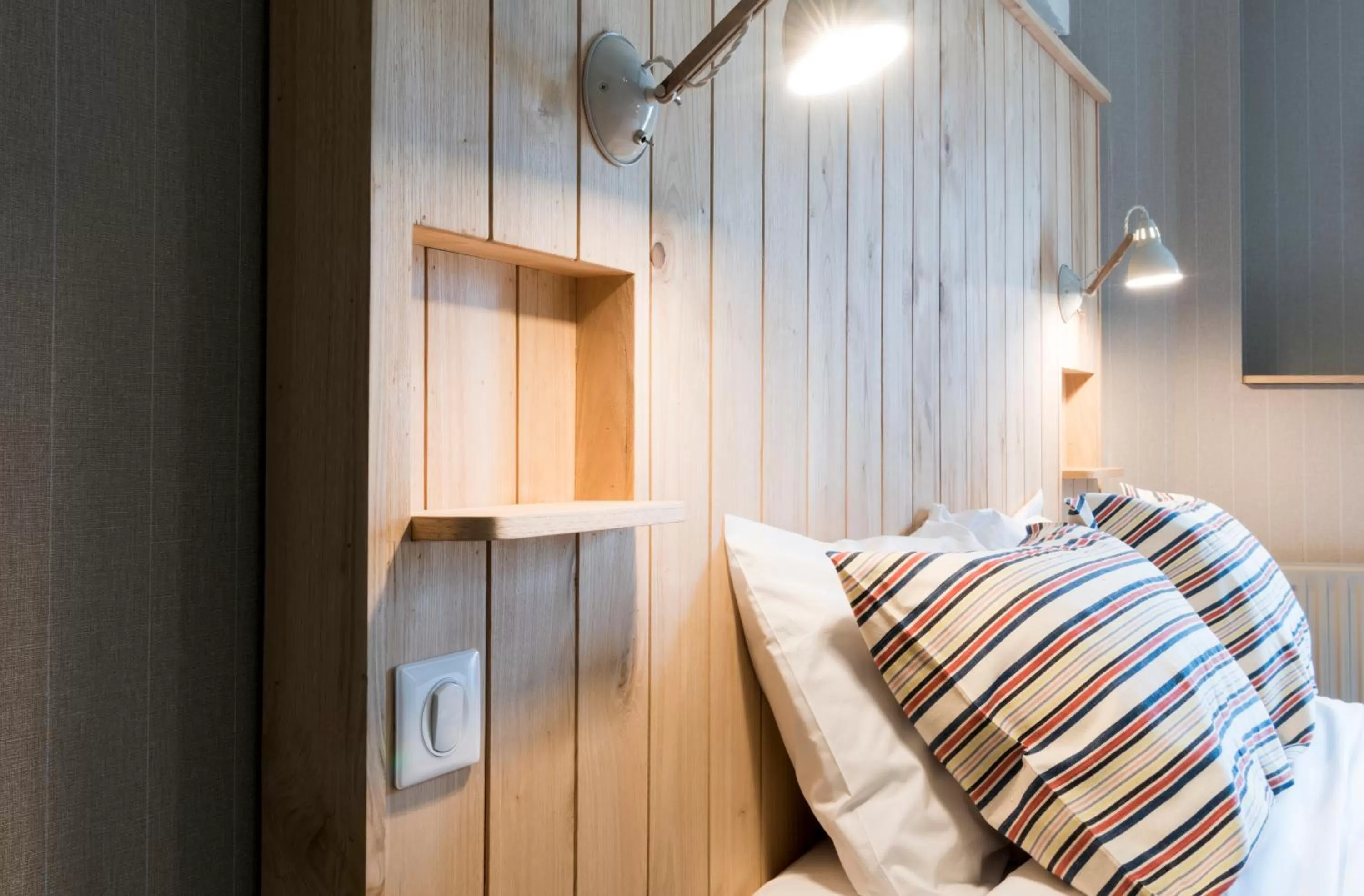 Bed in Auberge de la Commanderie