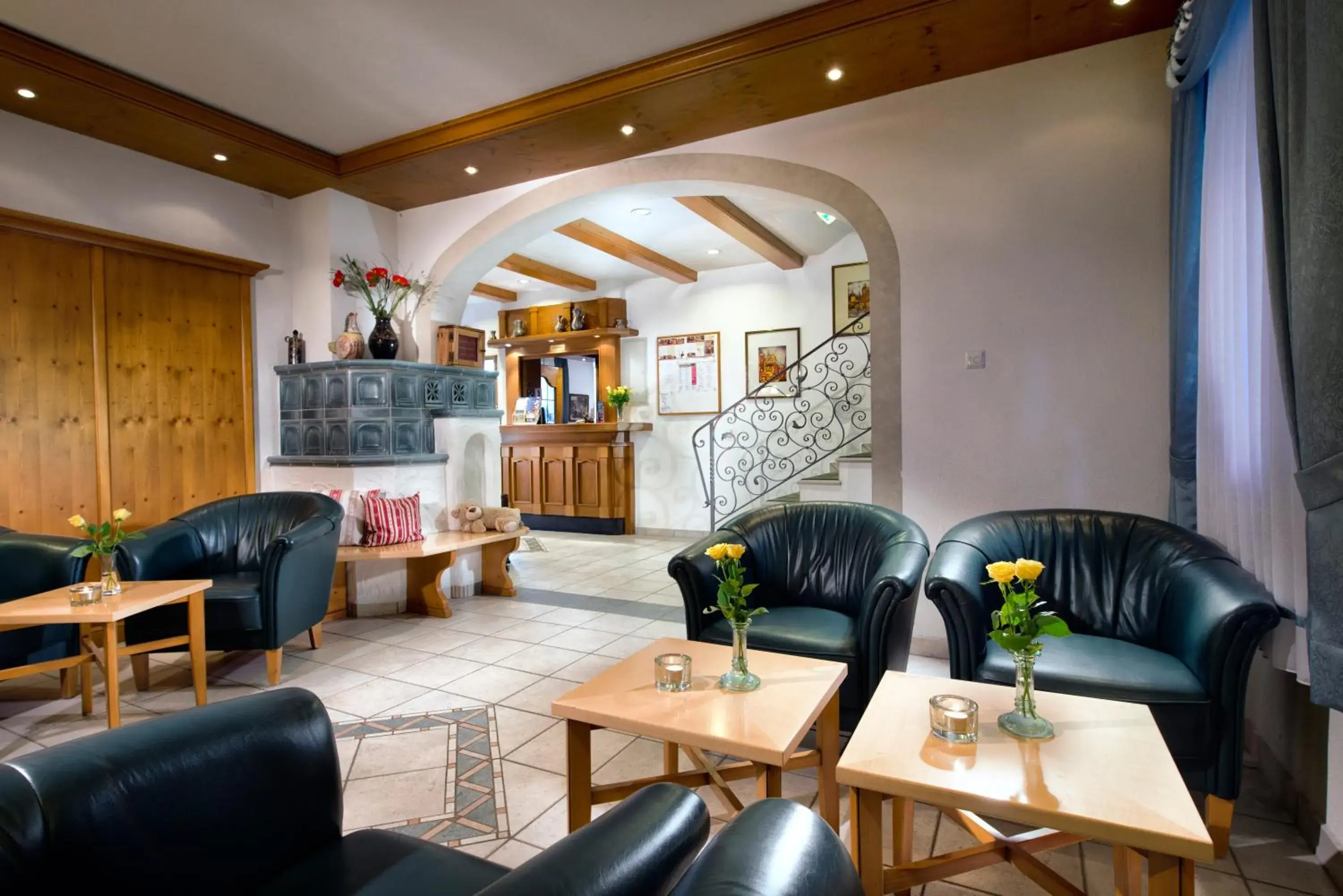 Lobby or reception, Seating Area in Top Hotel Goldenes Fass