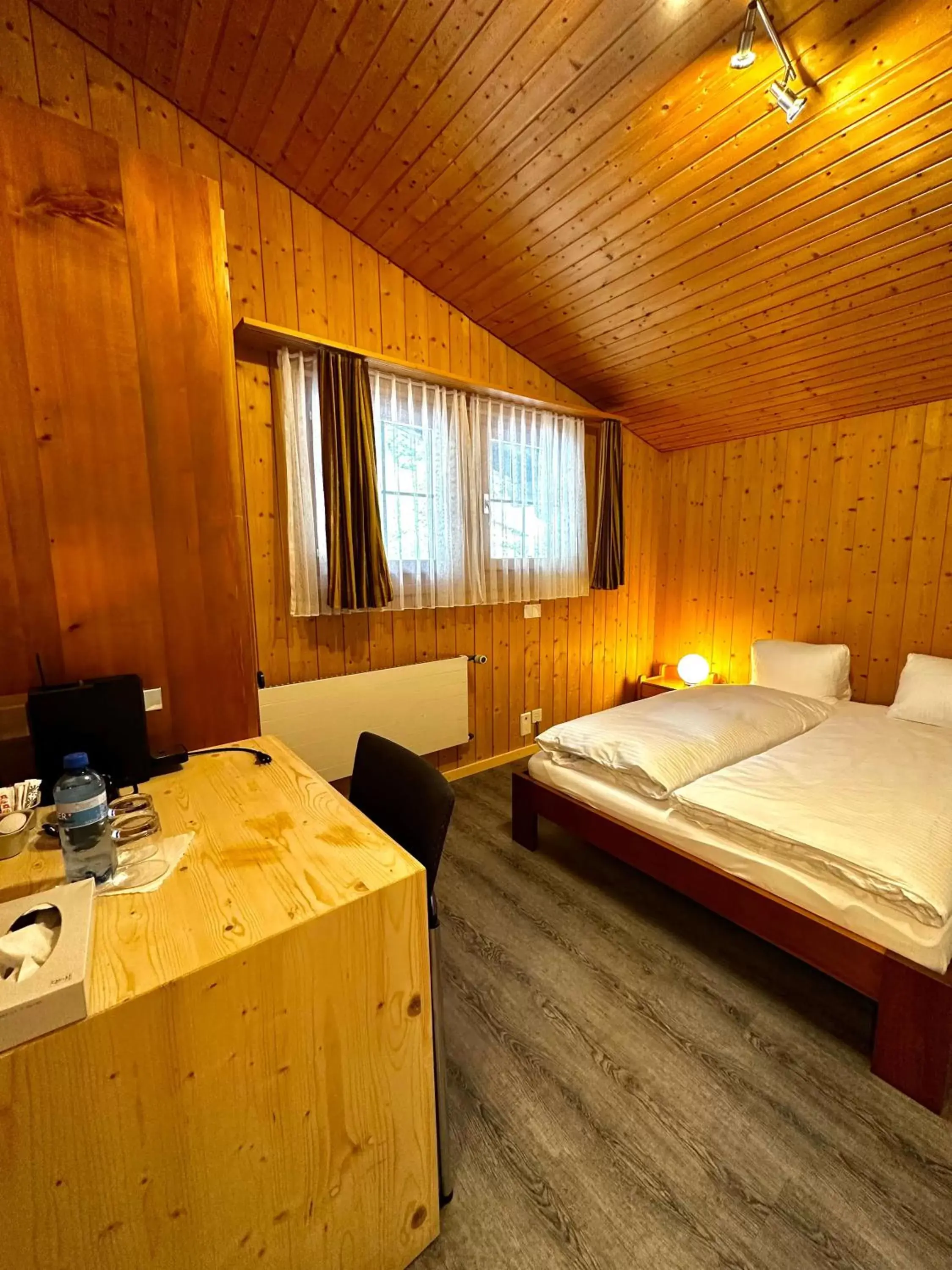 Bedroom, Bed in Hotel Lindenhof by Crossworld AG