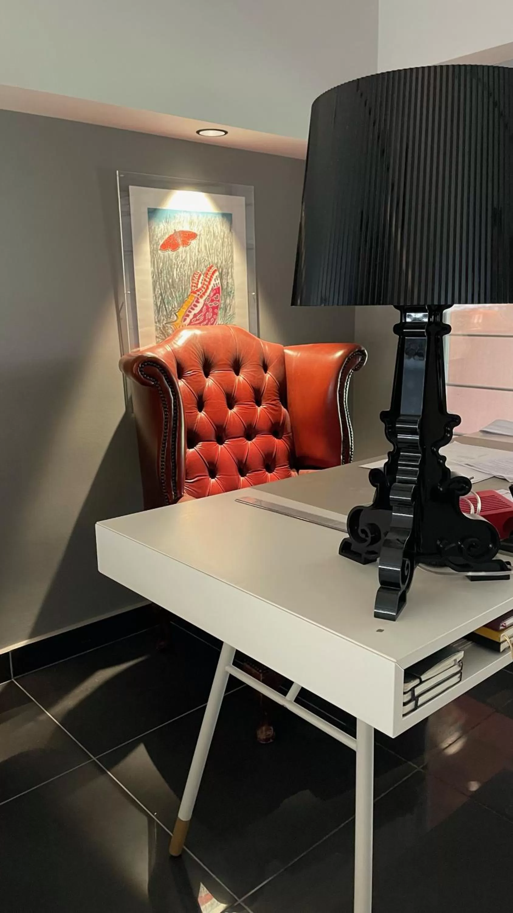 Seating area in Bespoke House Athens