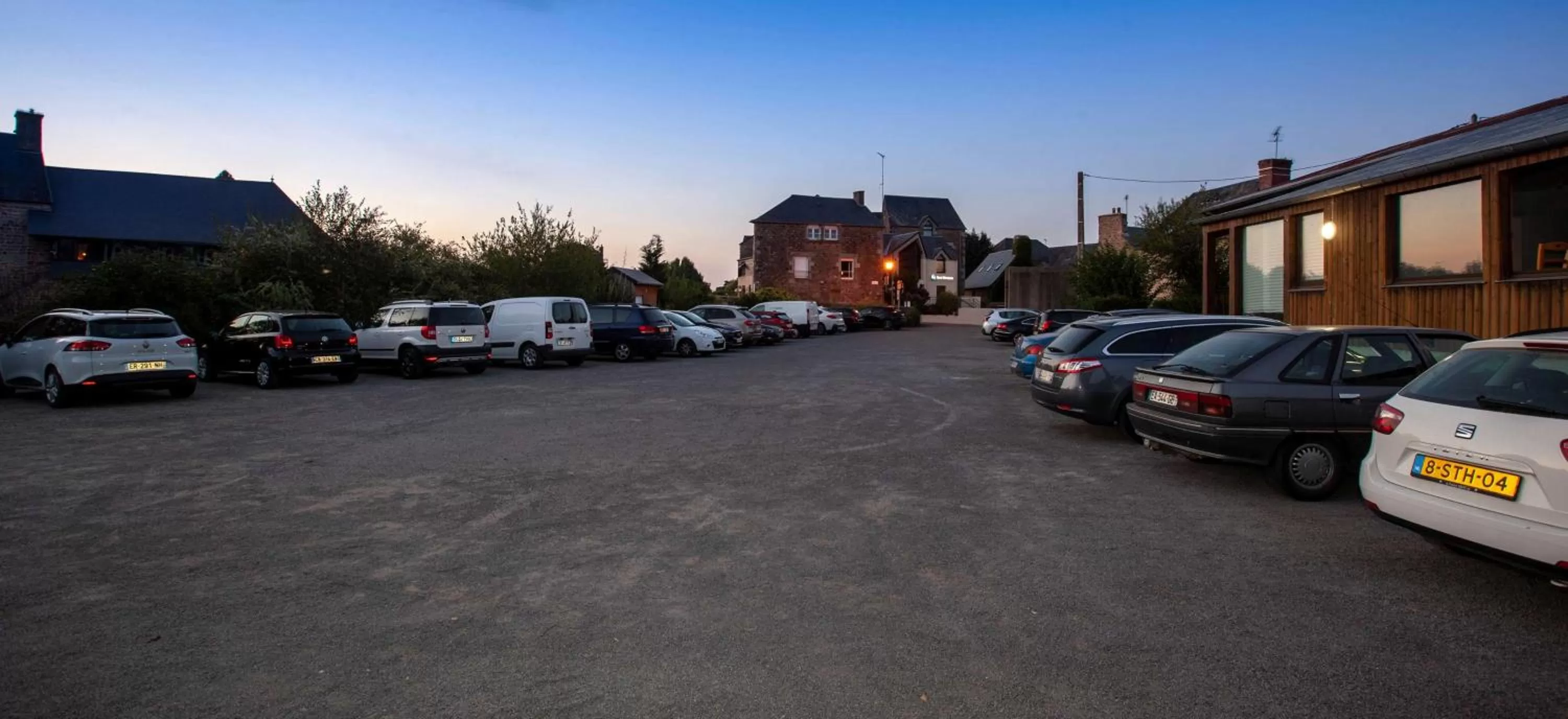 Property building in Best Western Le Moulin de Ducey