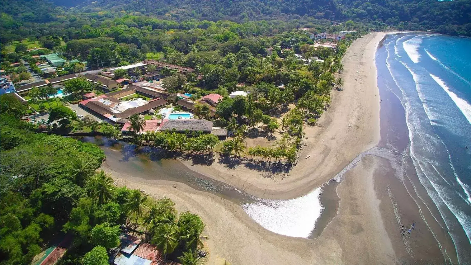 Beach, Bird's-eye View in Costa Rica Surf Camp by SUPERbrand
