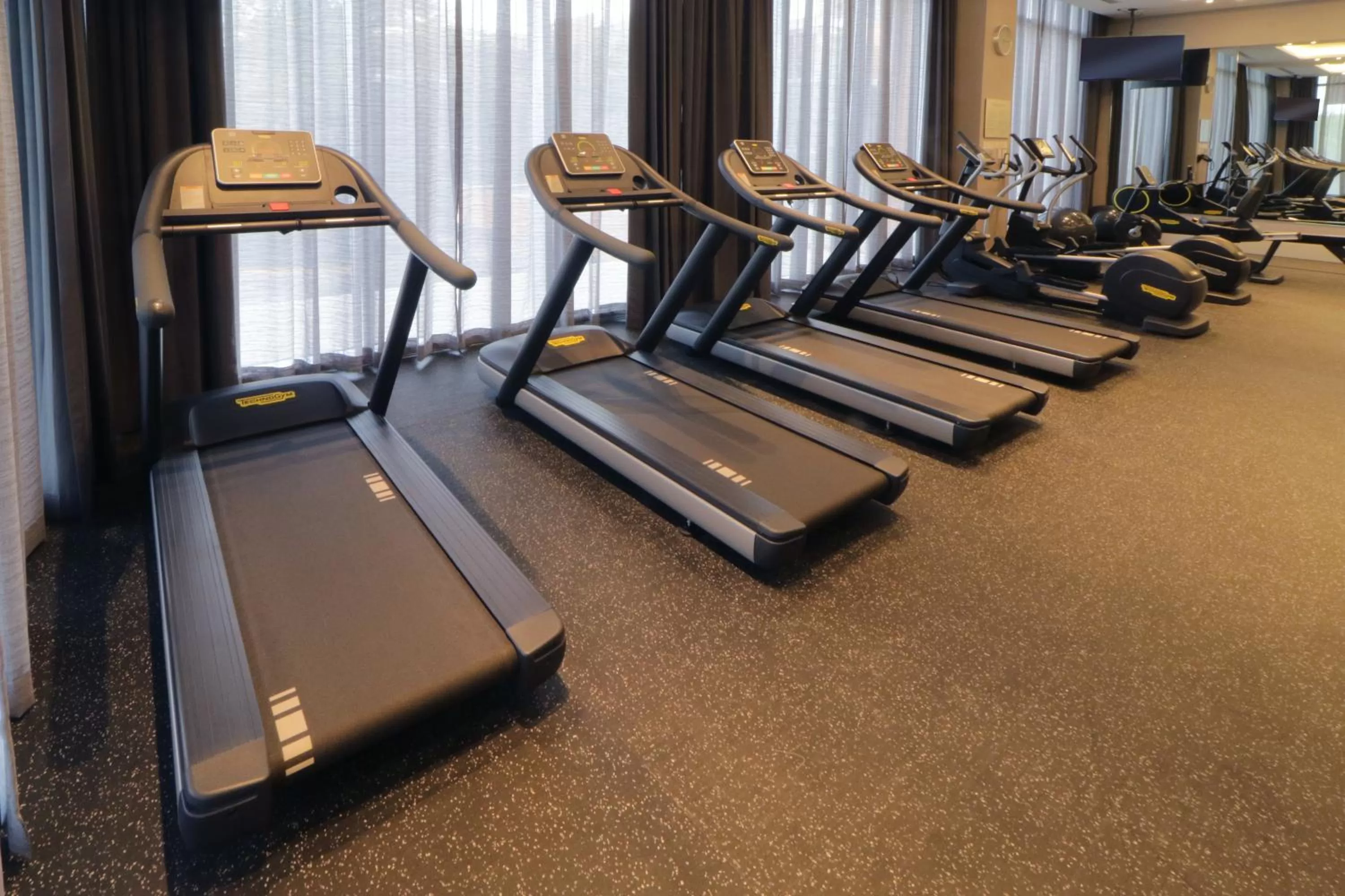 Fitness centre/facilities in Culiacan Marriott Hotel