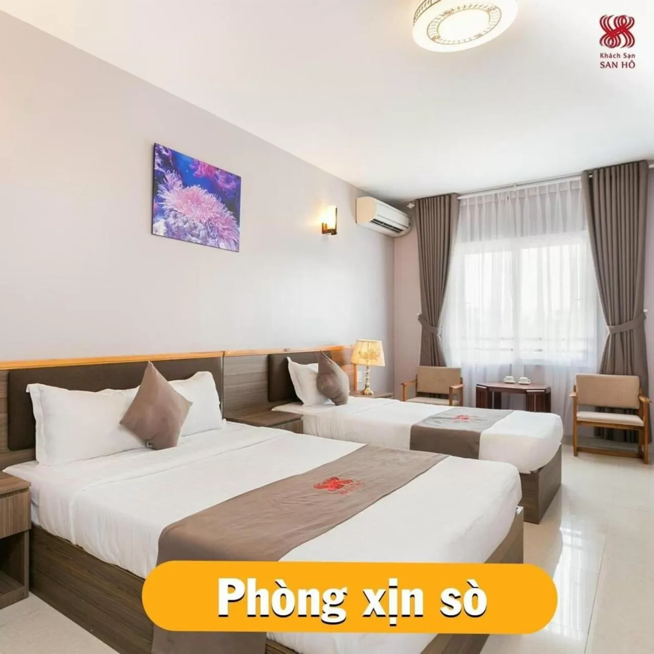 Bedroom, Bed in Khách sạn San Hô Vũng Tàu (Coral Hotel)