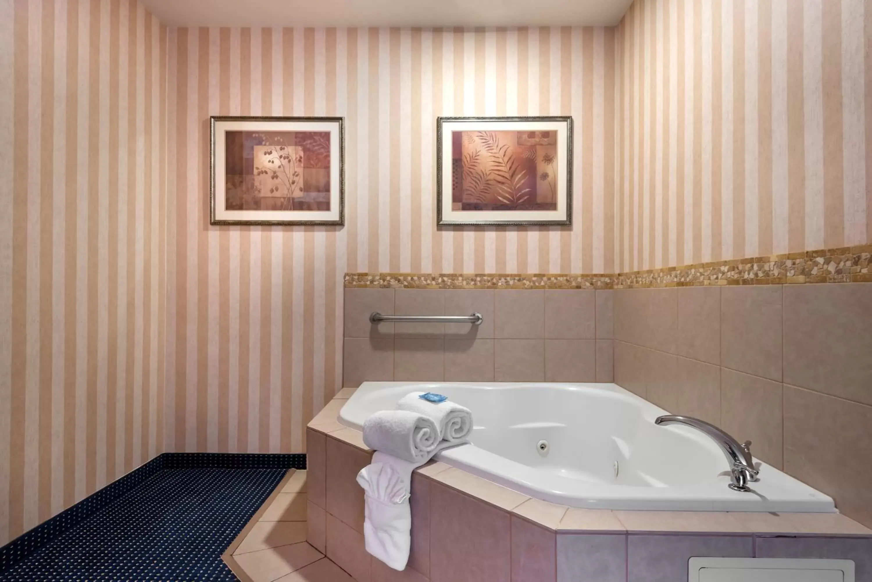 Bedroom, Bathroom in Holiday Inn Express Lathrop - South Stockton, an IHG Hotel