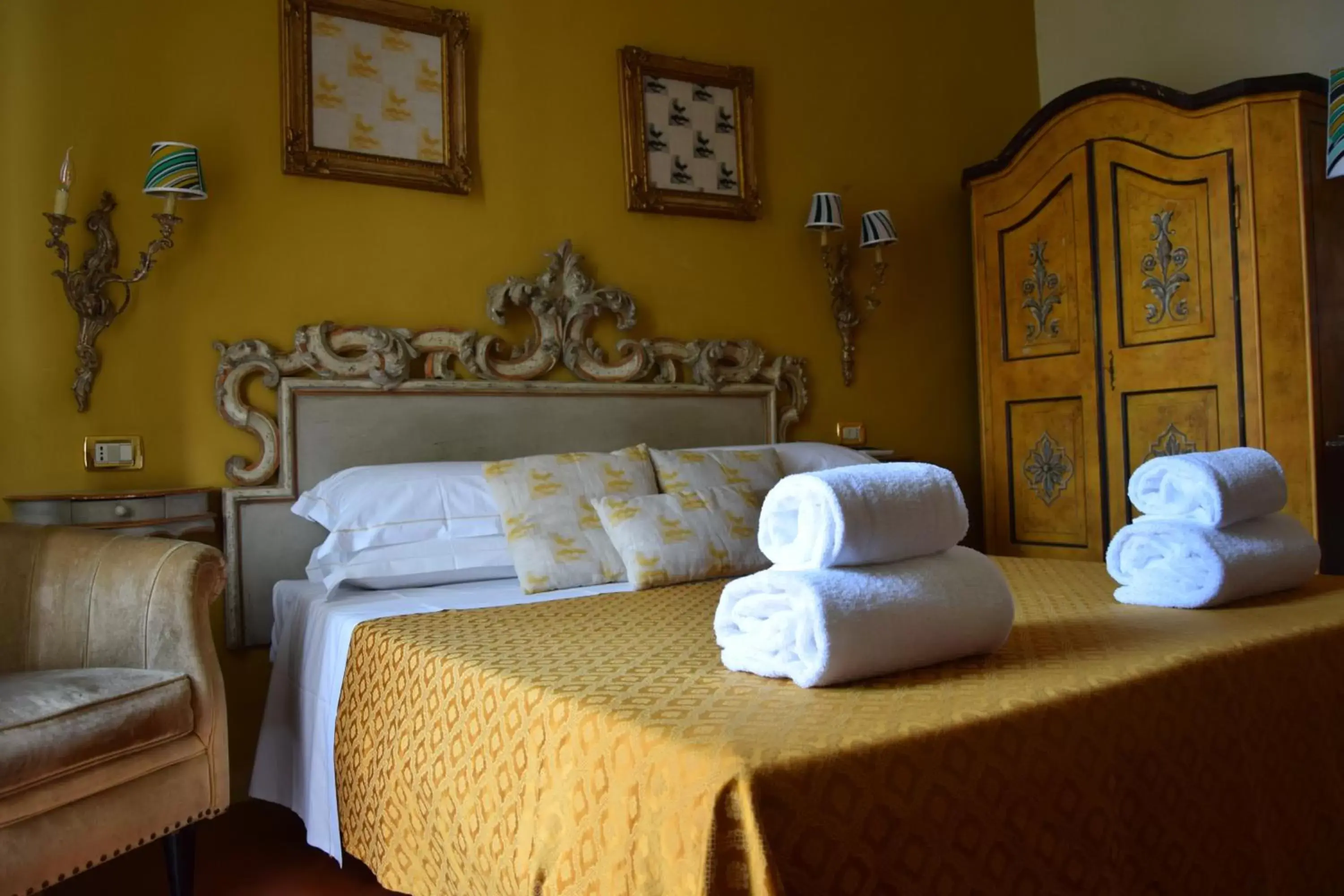 Bedroom, Bed in Residenza Vespucci