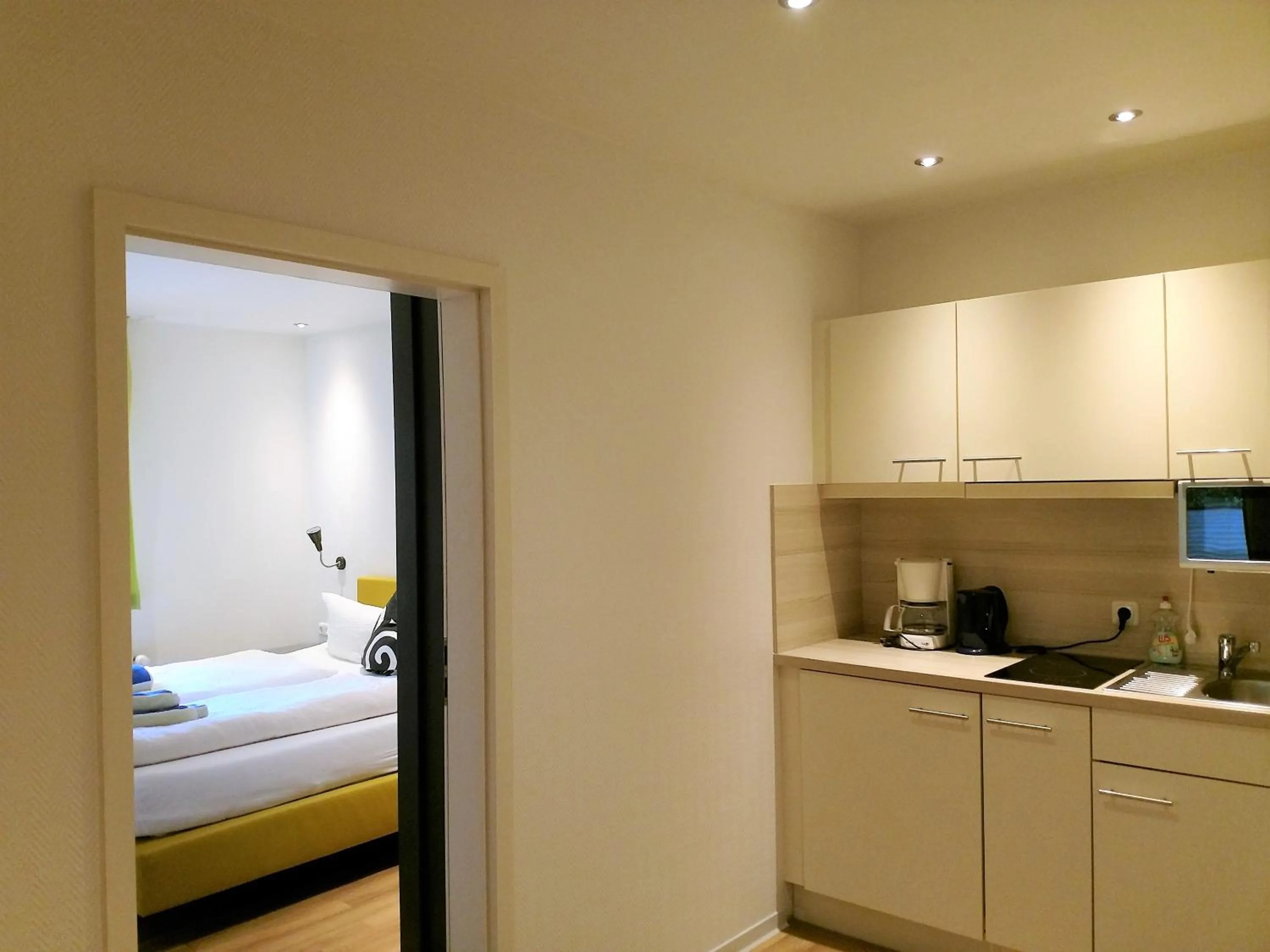 Bed in Strandhotel Achtert Diek