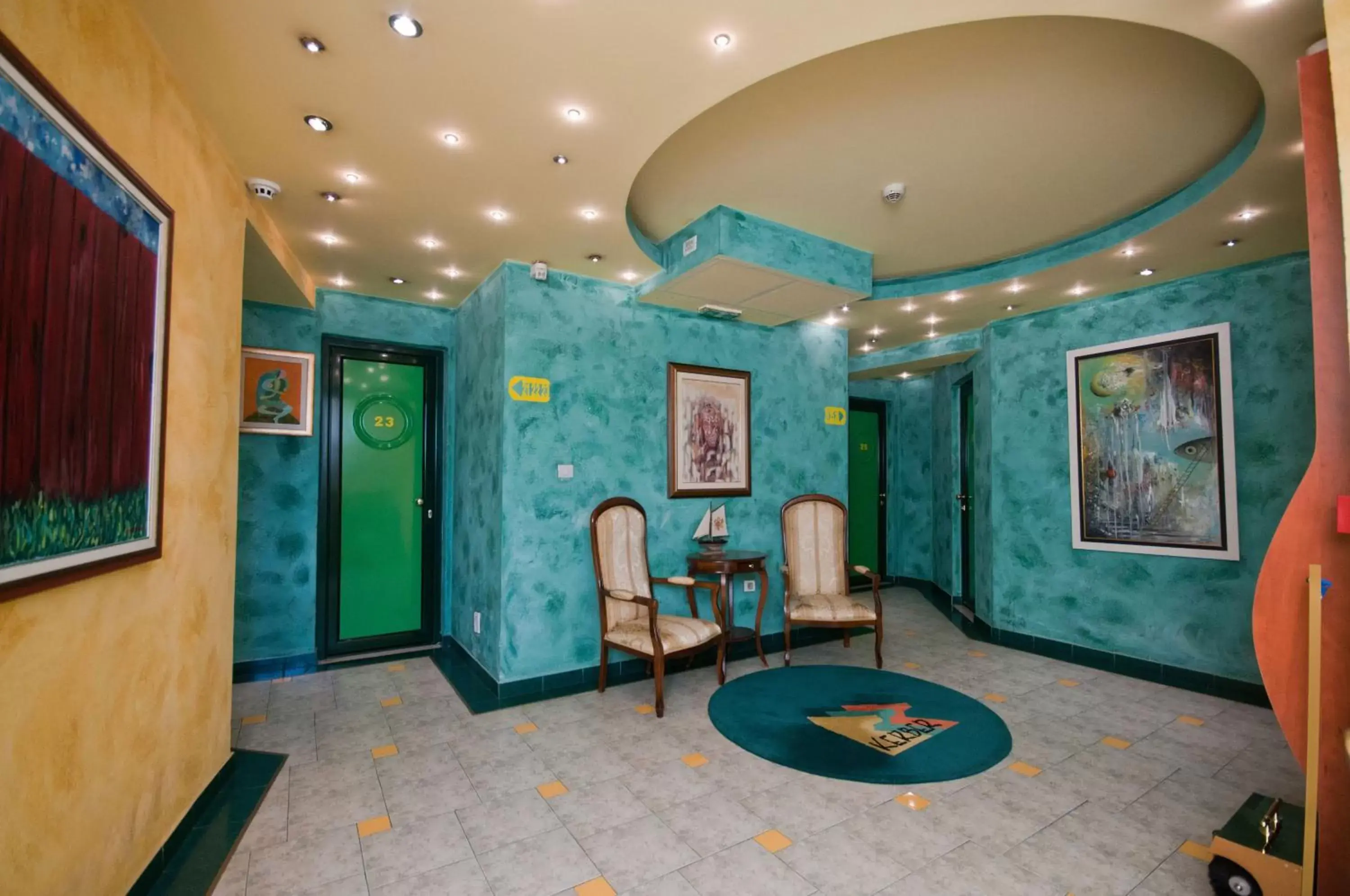 Lobby or reception in Hotel Kerber