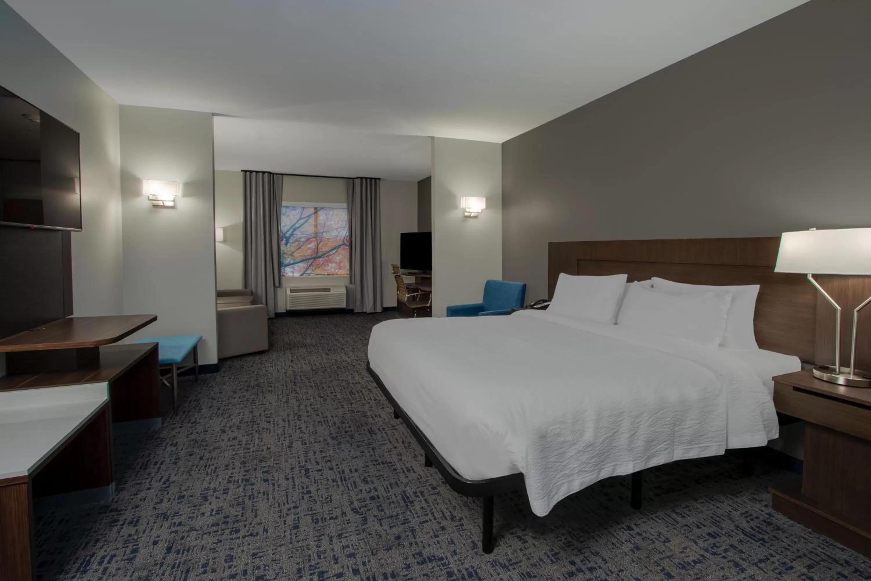 Photo of the whole room, Bed in Fairfield Inn & Suites Houston Katy