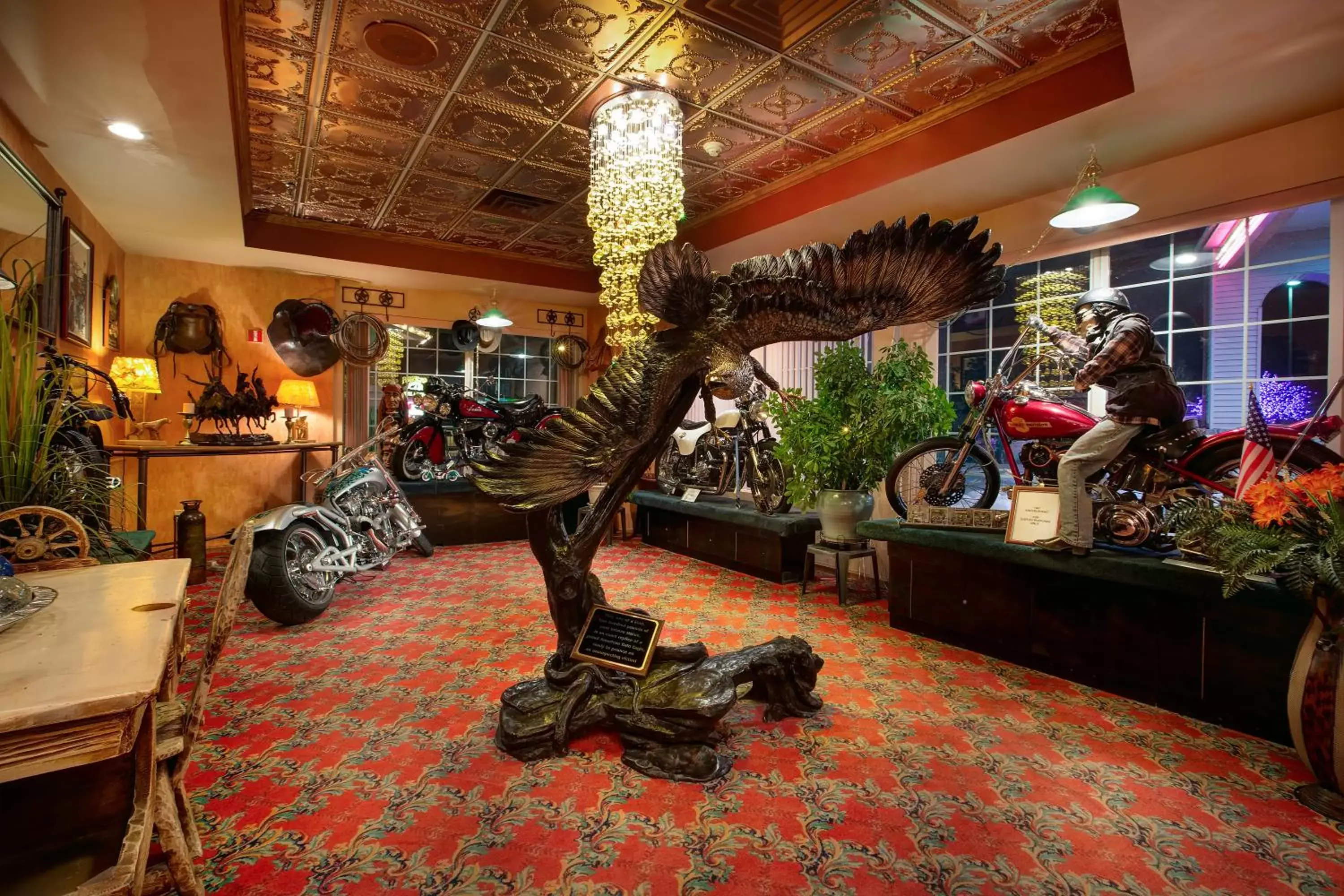 Decorative detail in Prospector Hotel & Casino