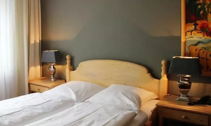 Photo of the whole room, Bed in Privathotel Stickdorn