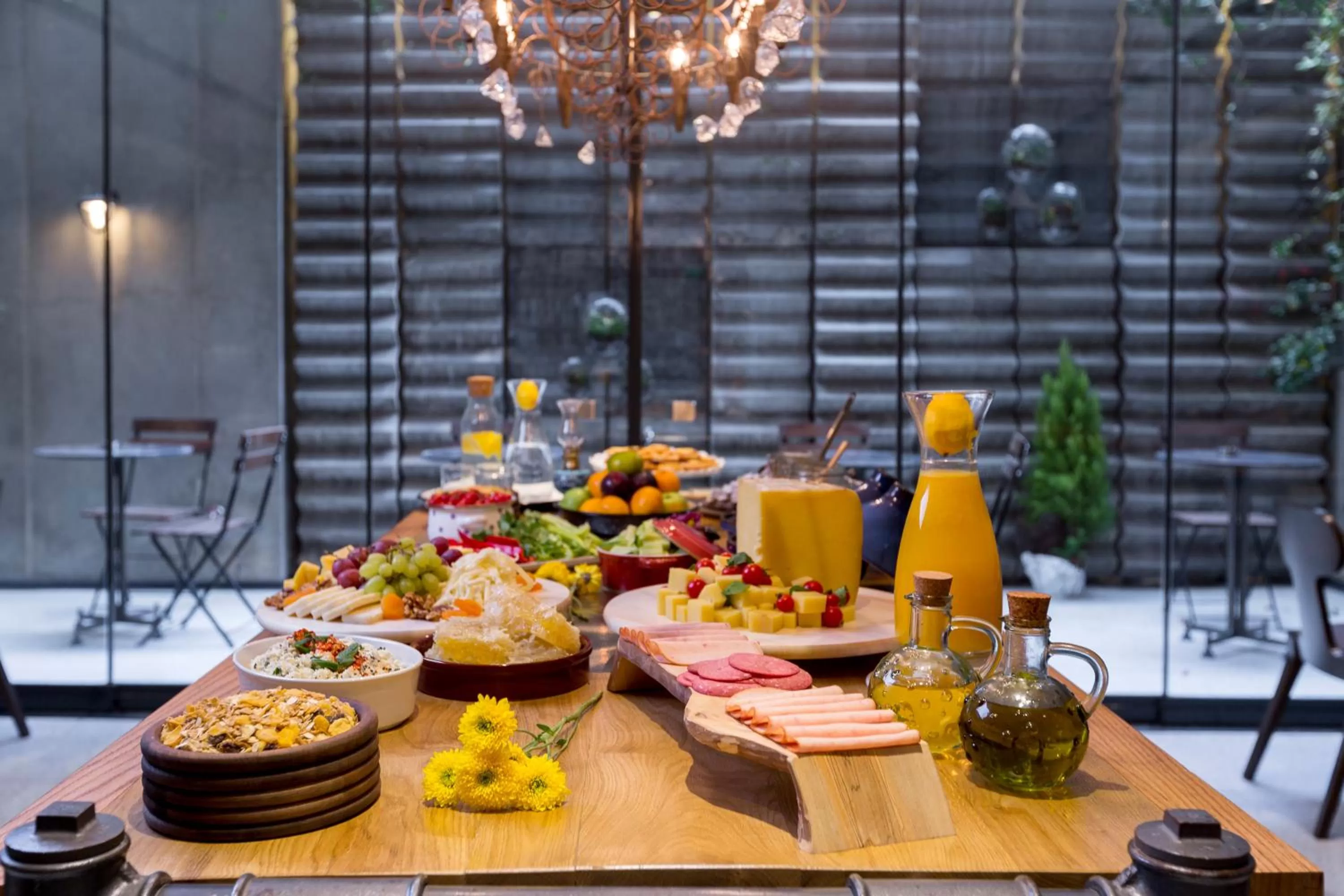 Buffet breakfast in Lampa Design Hotel-Special Category