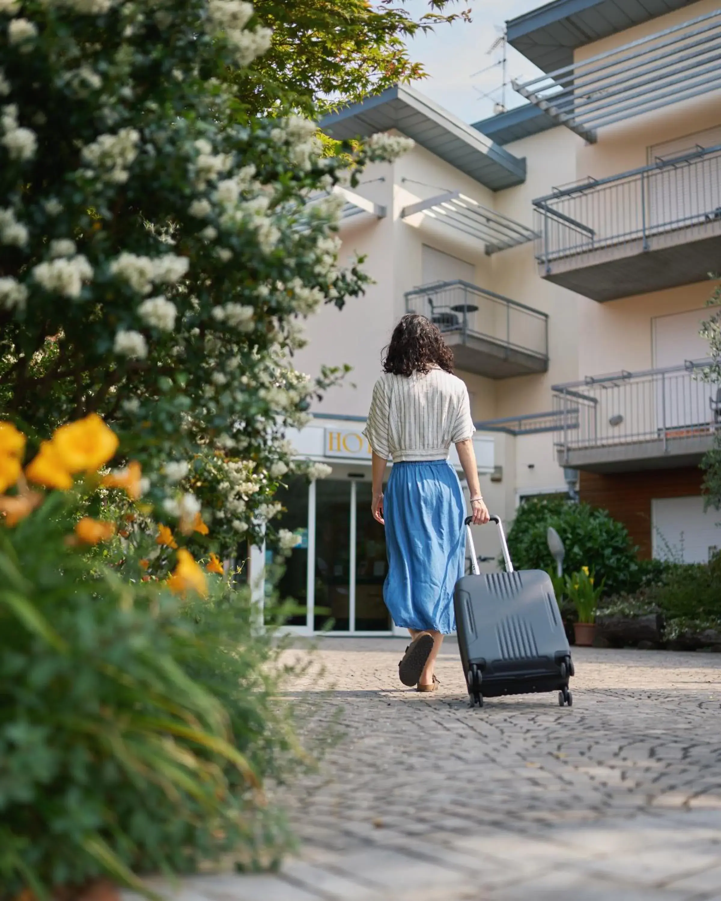 Property building in Hotel Al Maso Property building in Hotel Al Maso