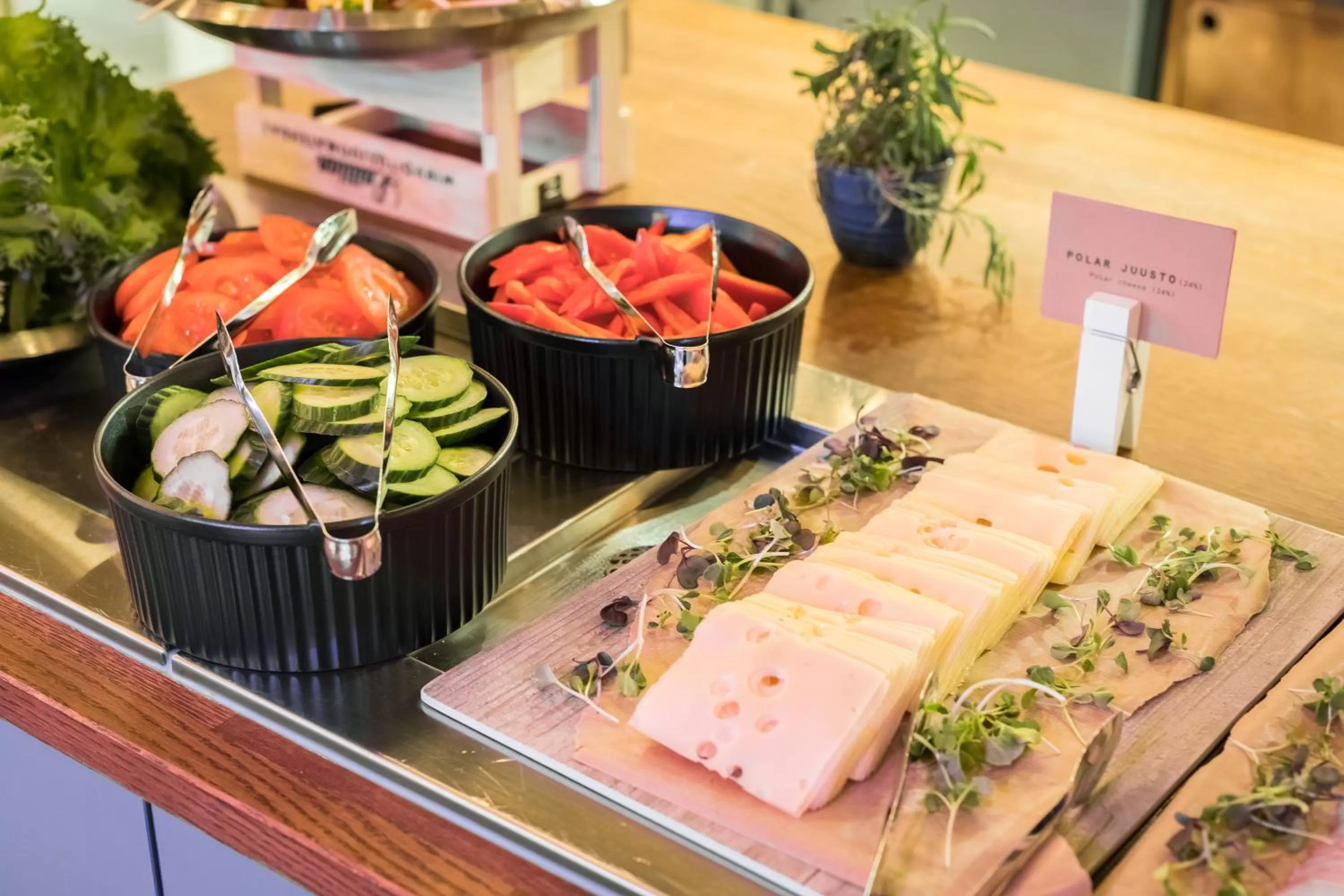 Buffet breakfast in Original Sokos Hotel Vaakuna Vaasa