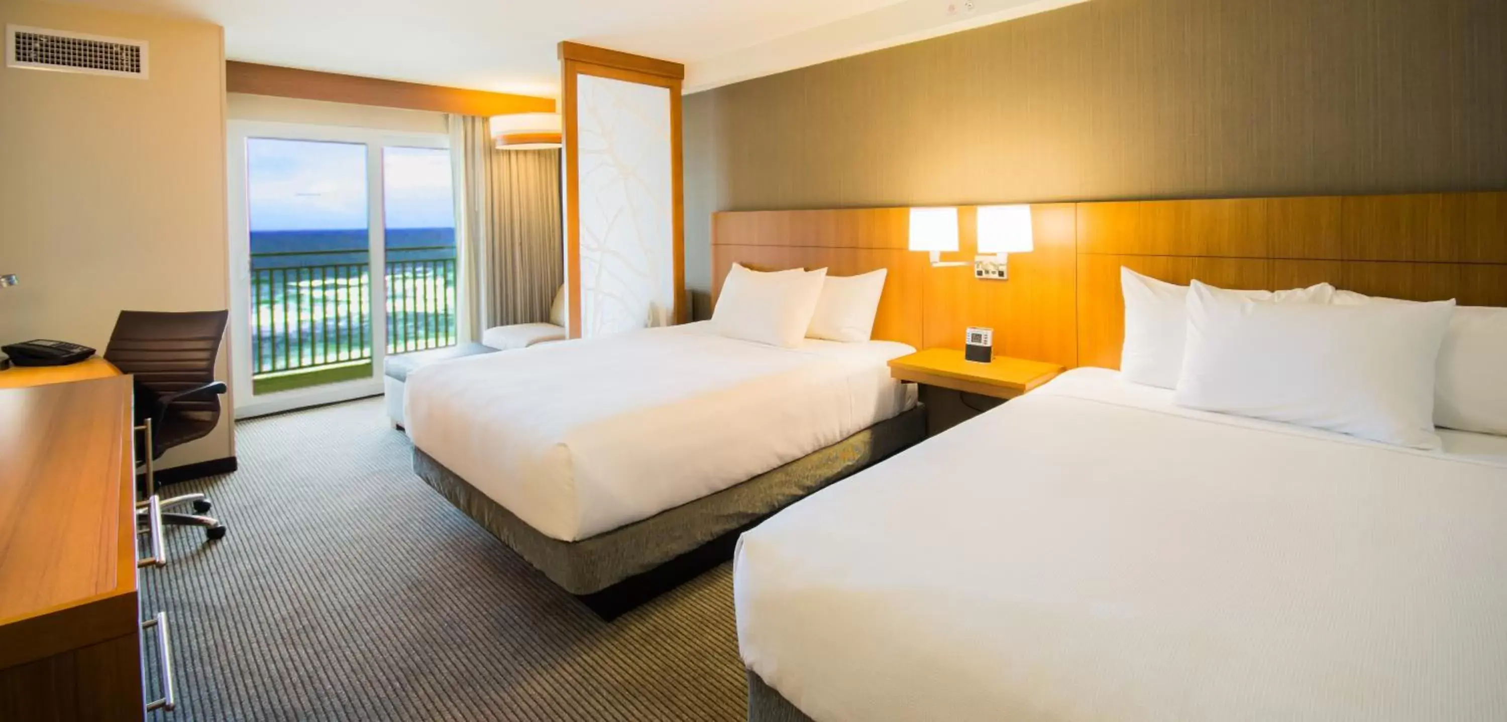 Queen Room with Two Queen Beds and Sofa Bed - Oceanfront in Hyatt Place Daytona Beach-Oceanfront