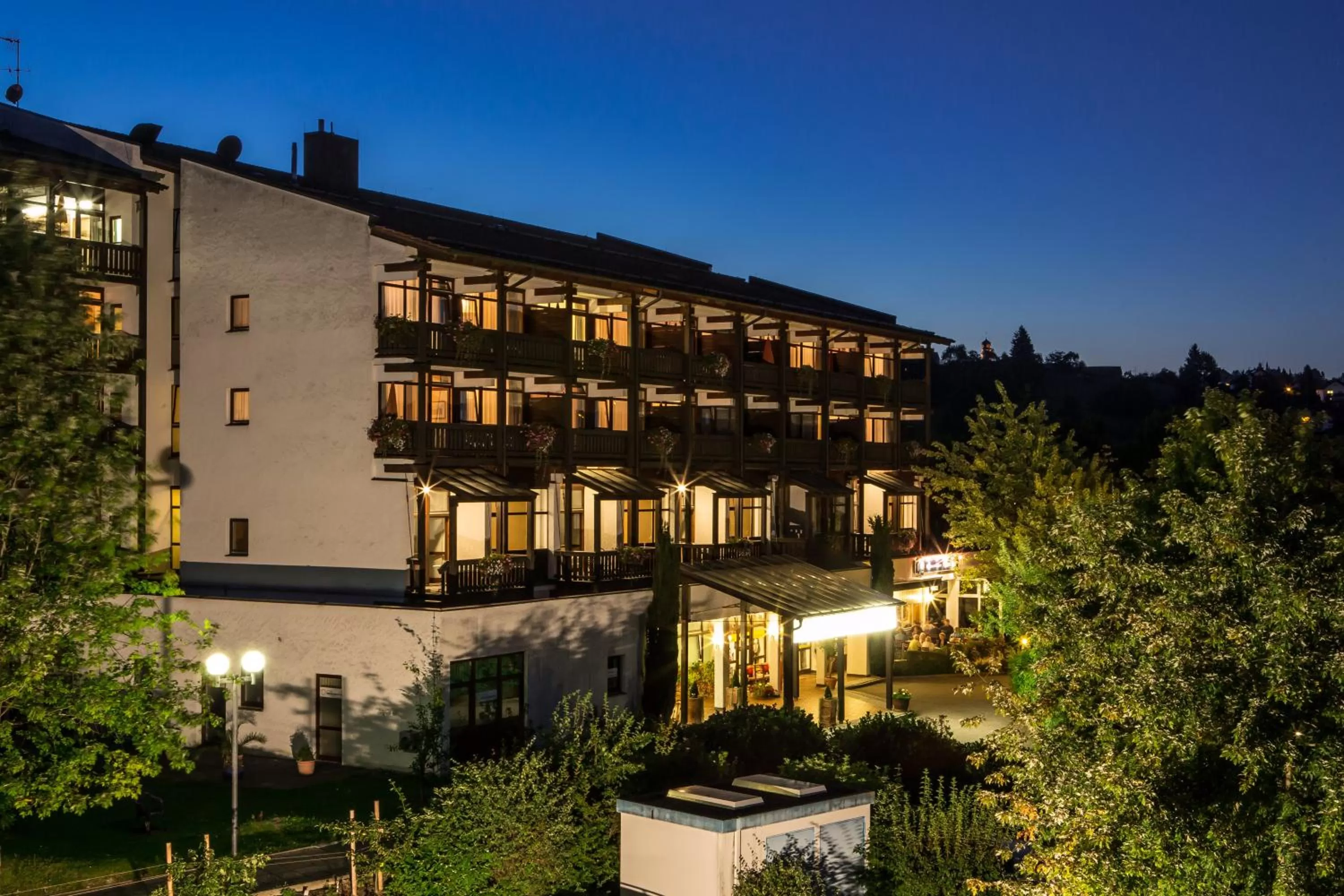 Facade/entrance in AktiVital Hotel