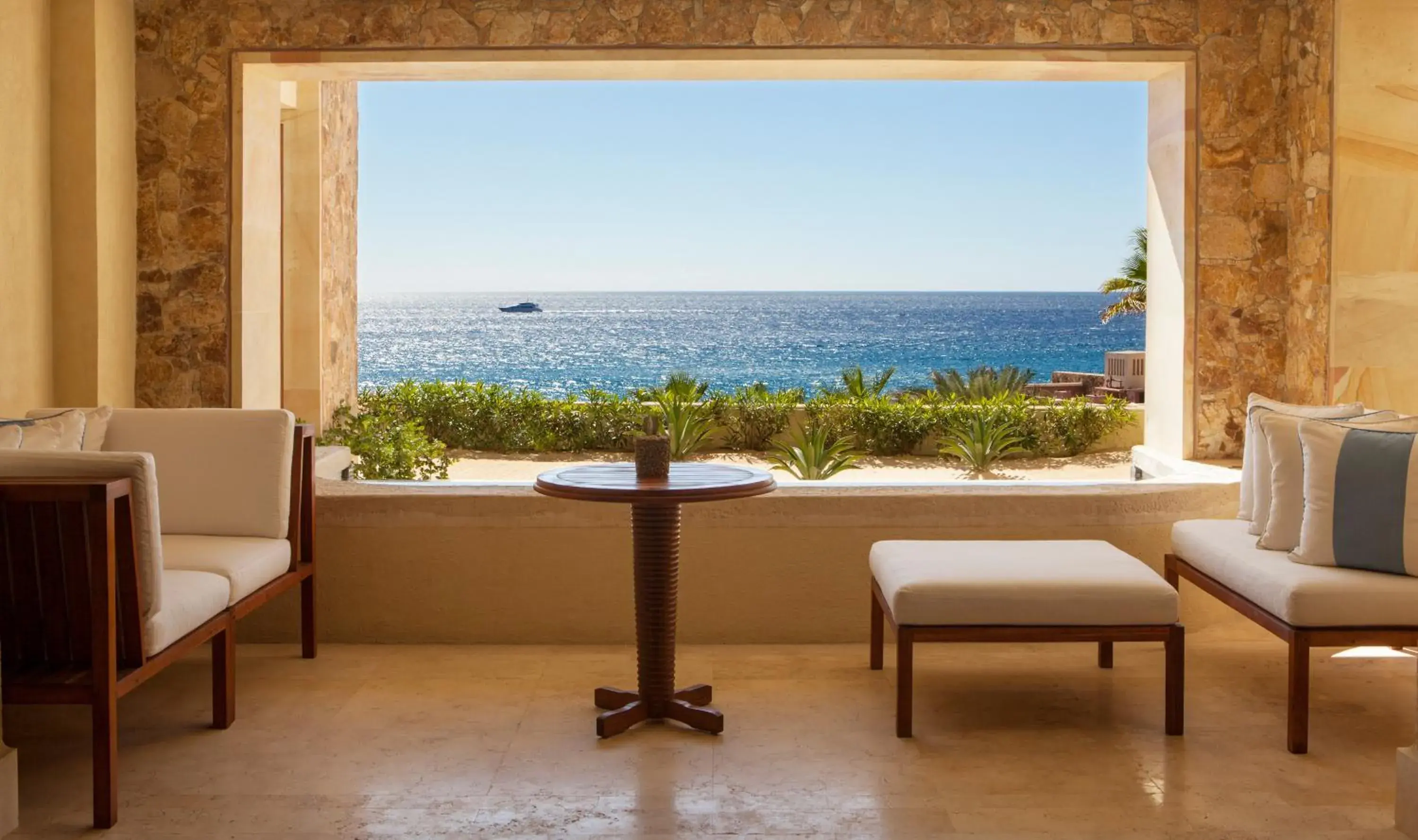 Seating area, Sea View in Waldorf Astoria Los Cabos Pedregal