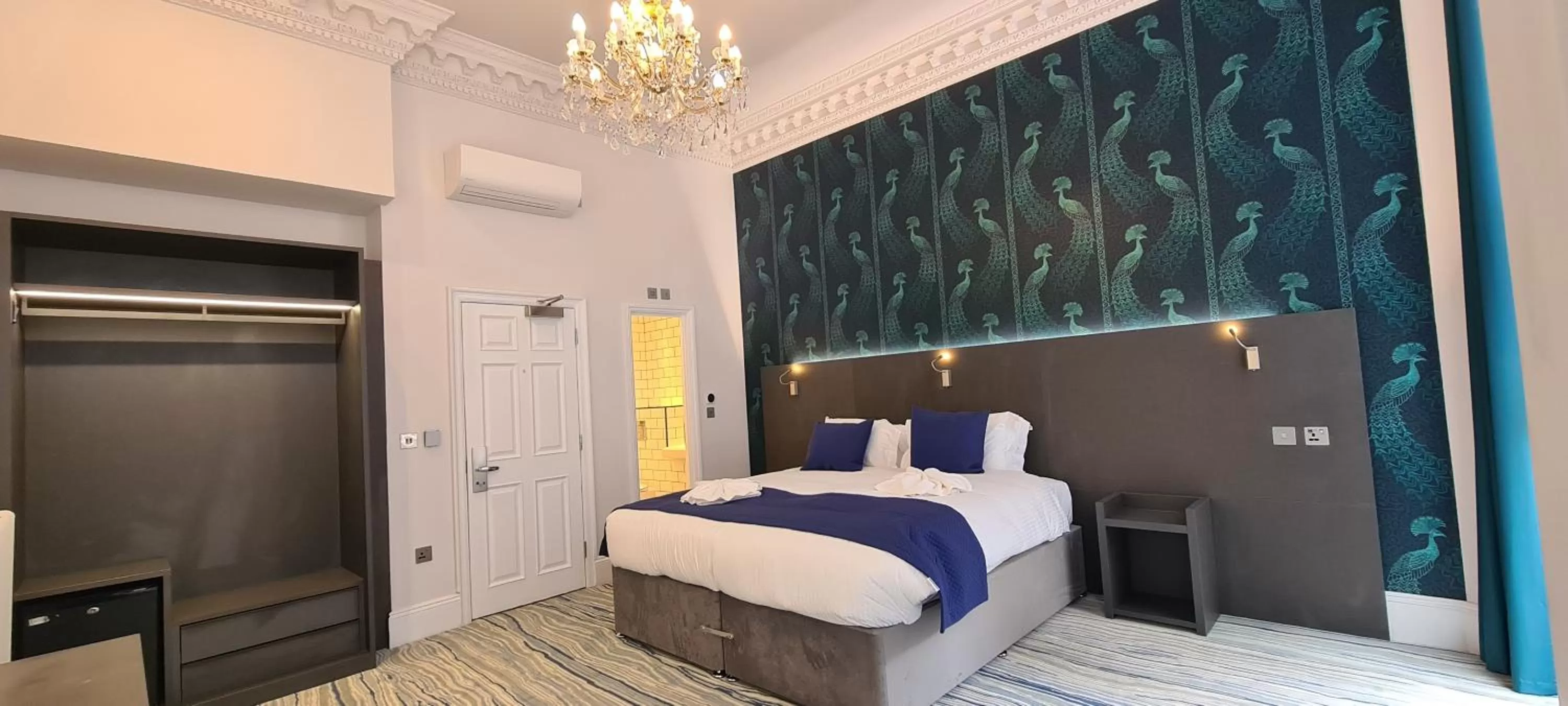 Bed in Commodore Hotel