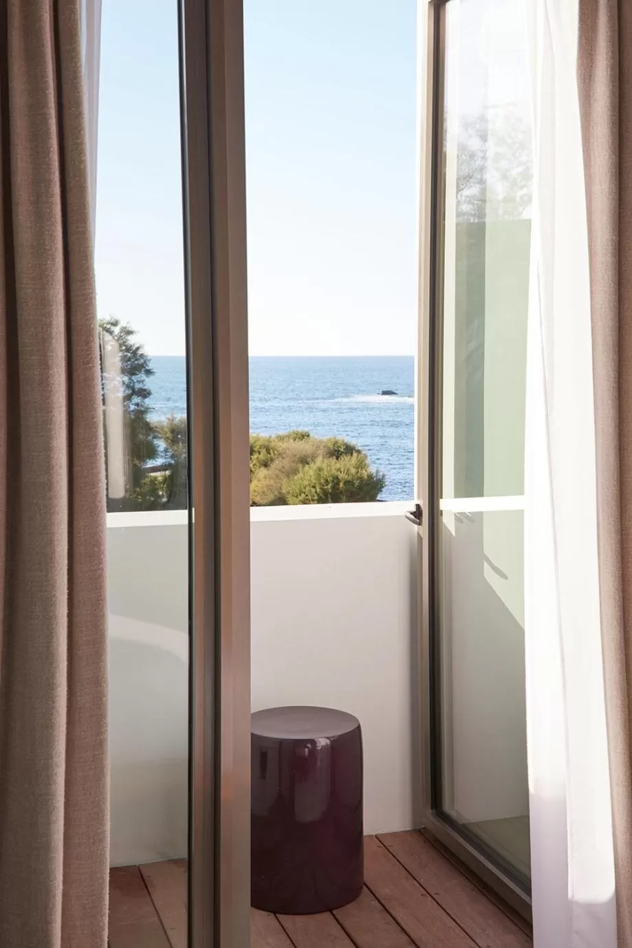 Balcony/Terrace in Hôtel de La Plage