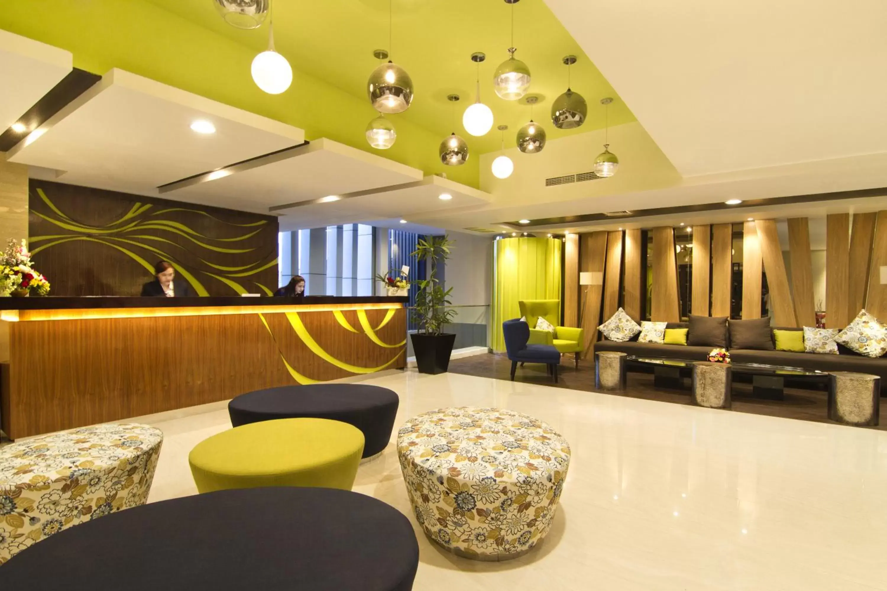 Lobby or reception, Lobby/Reception in Bonnet Hotel Surabaya