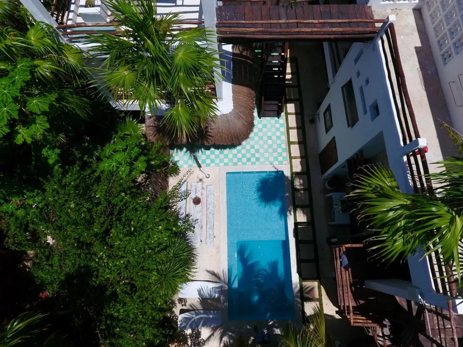 Pool view, Property Building in Residencia Gorila