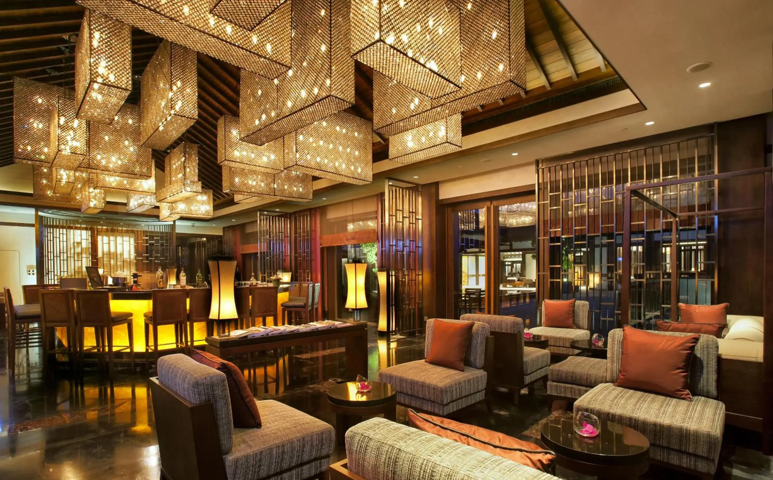 Restaurant/places to eat, Lounge/Bar in Banyan Tree Chongqing Beibei