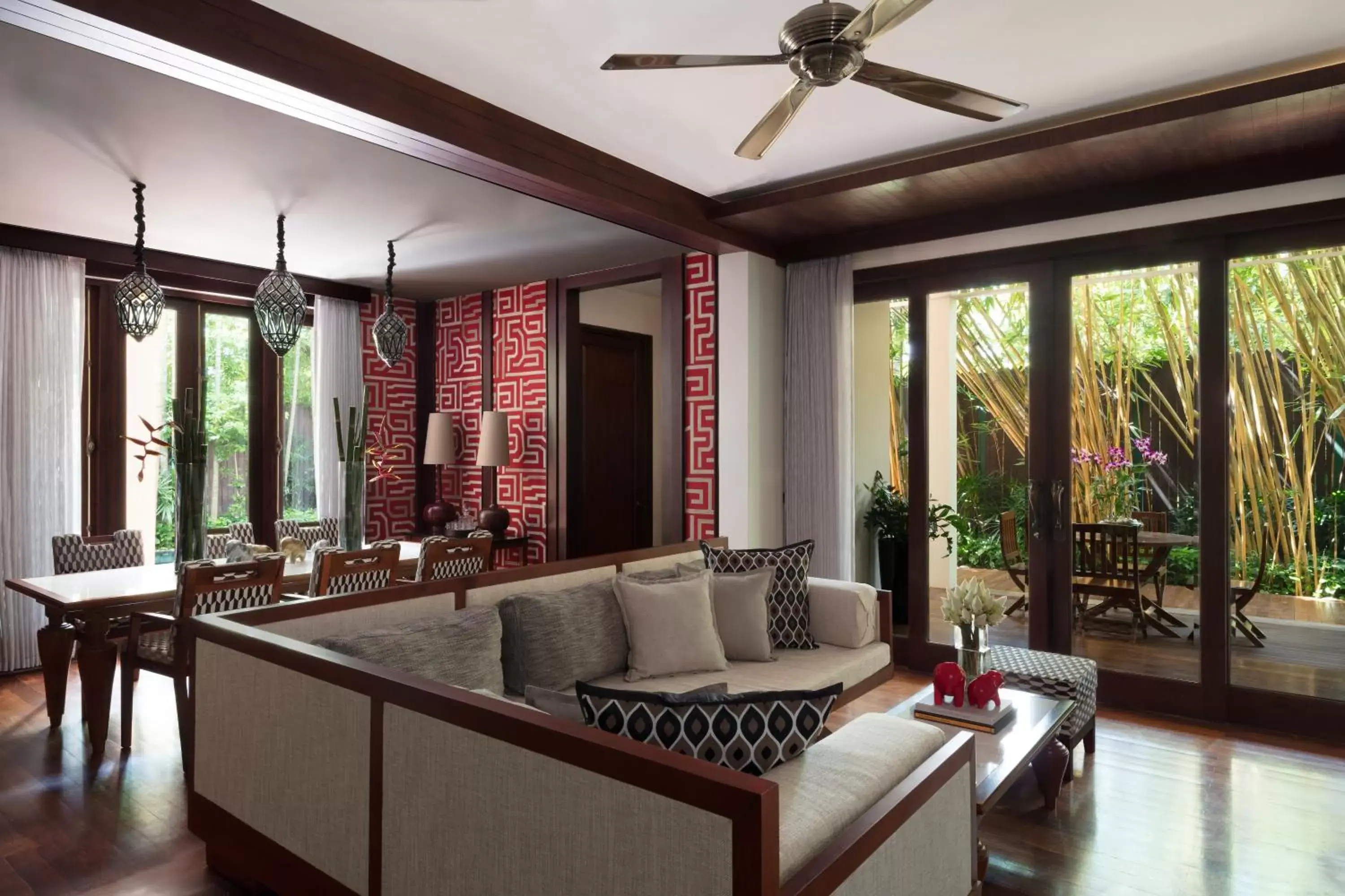 Living room in Anantara Angkor Resort