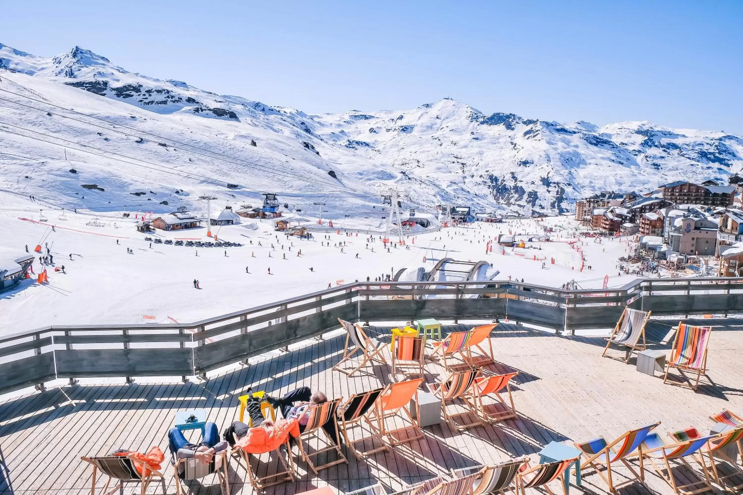 Balcony/Terrace in Fahrenheit Seven Val Thorens