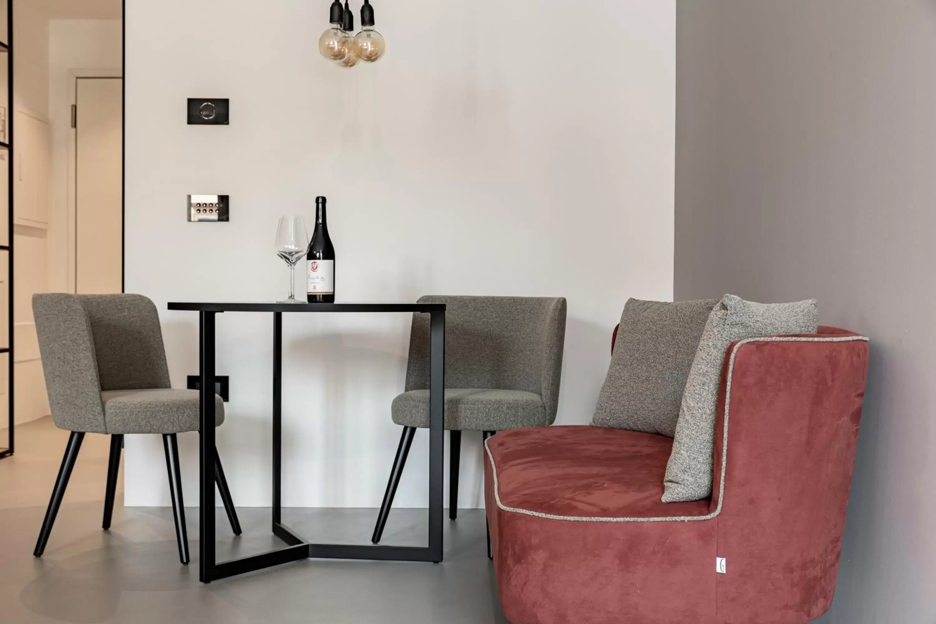 Living room, Seating Area in Hörtenberg Homes