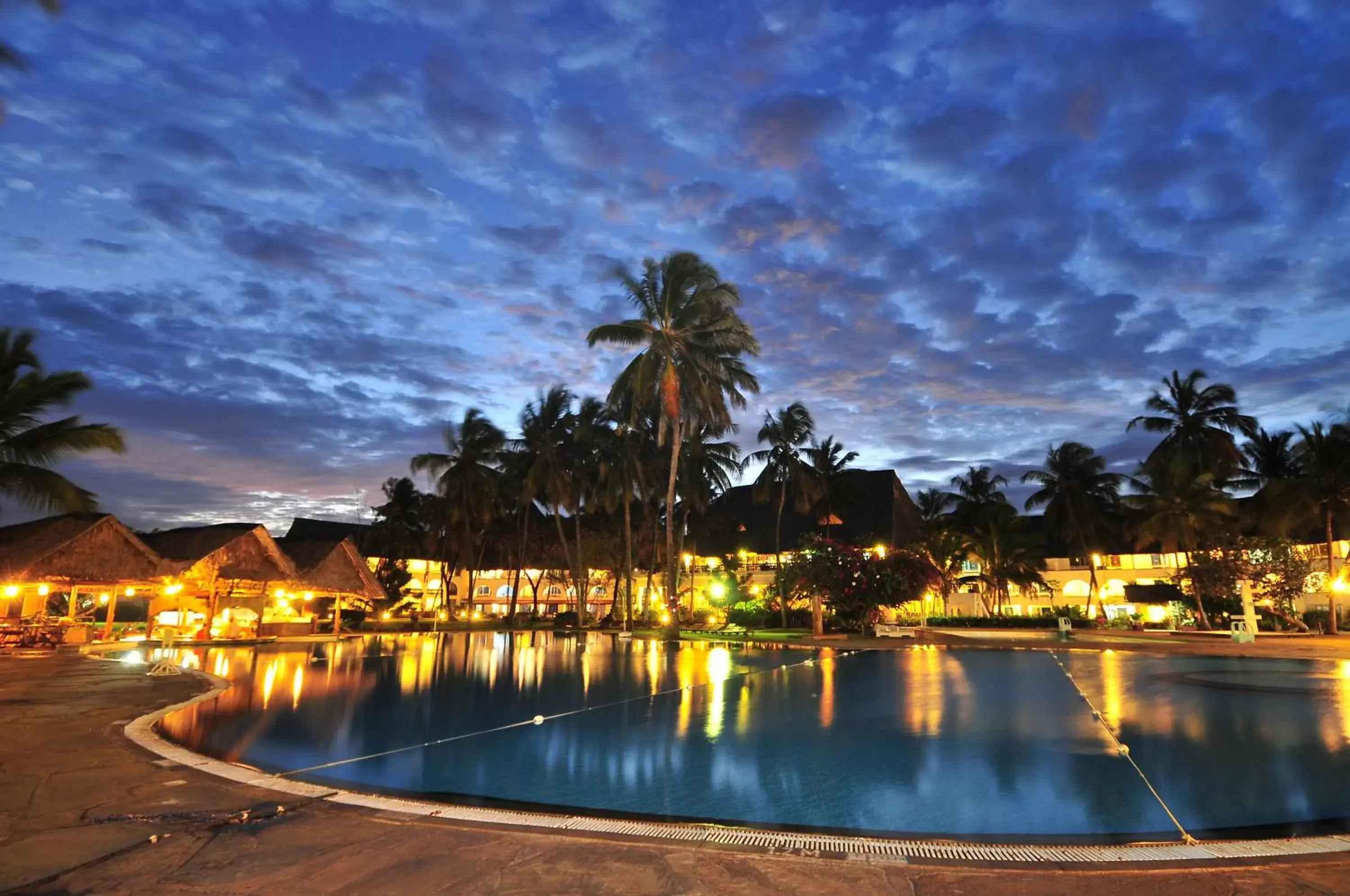 Facade/entrance in Reef Hotel Mombasa