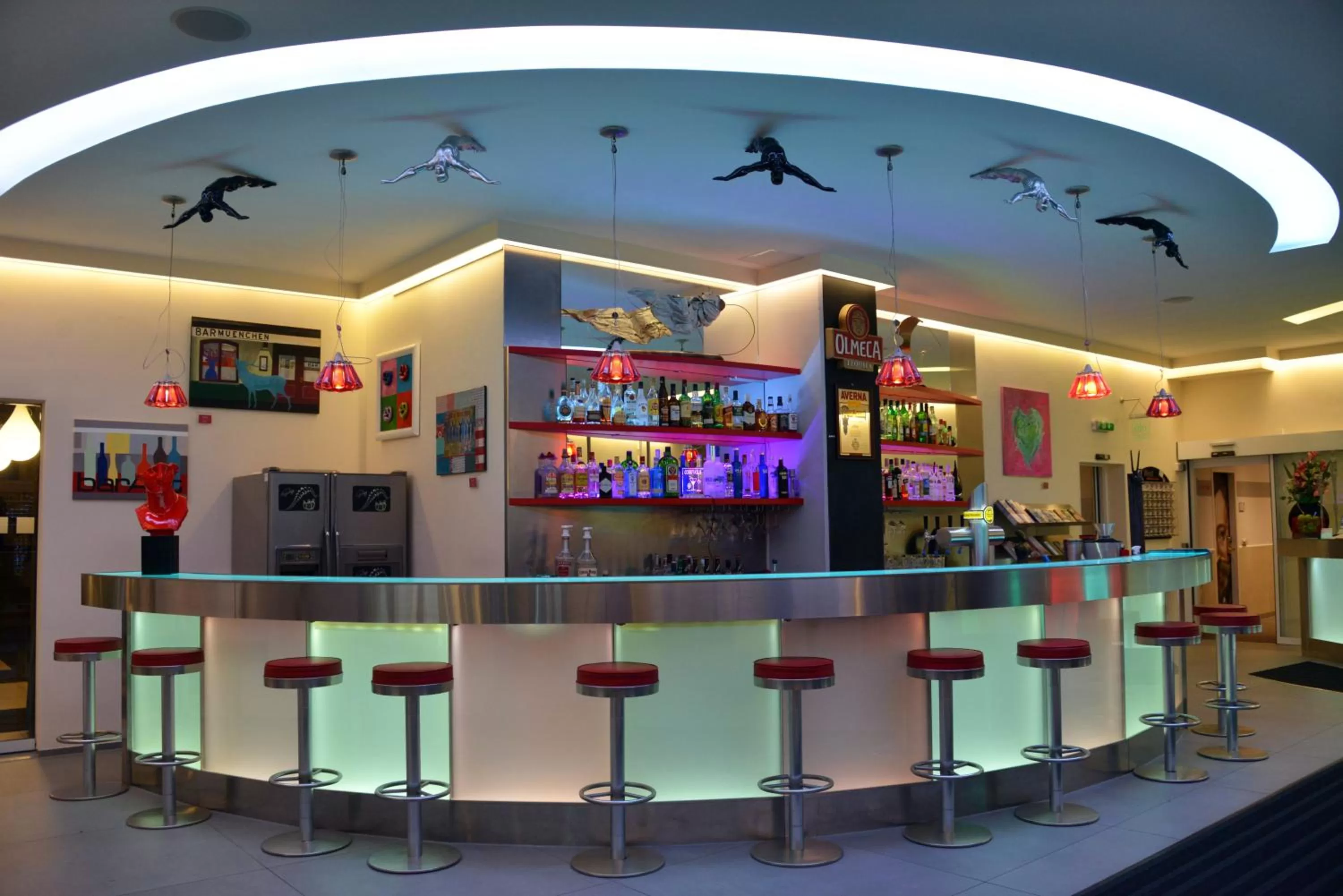 Lounge or bar in Arthotel Munich