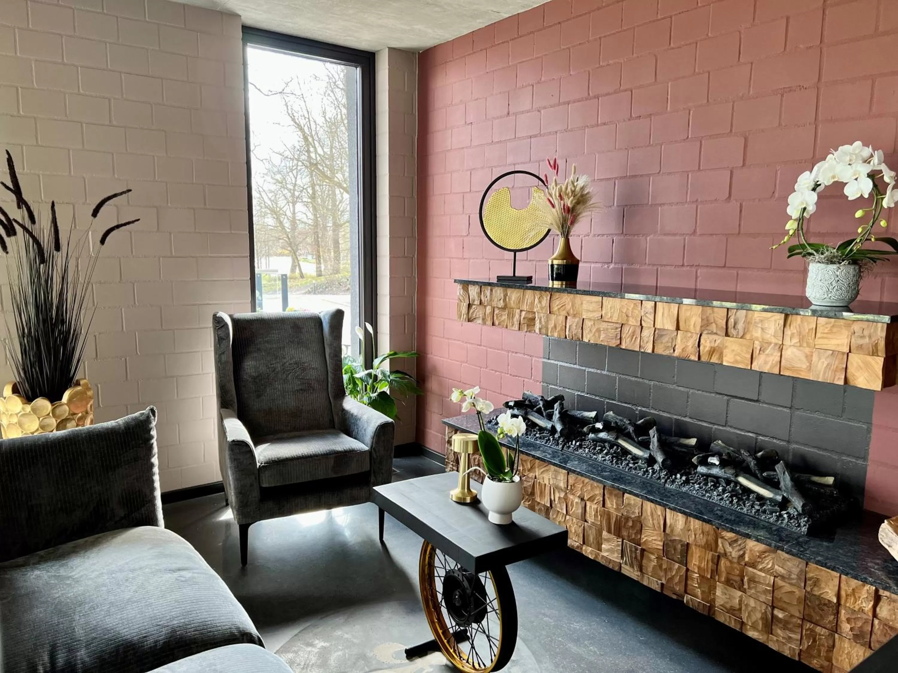 Lounge or bar in Zweirad Hotel Lenne