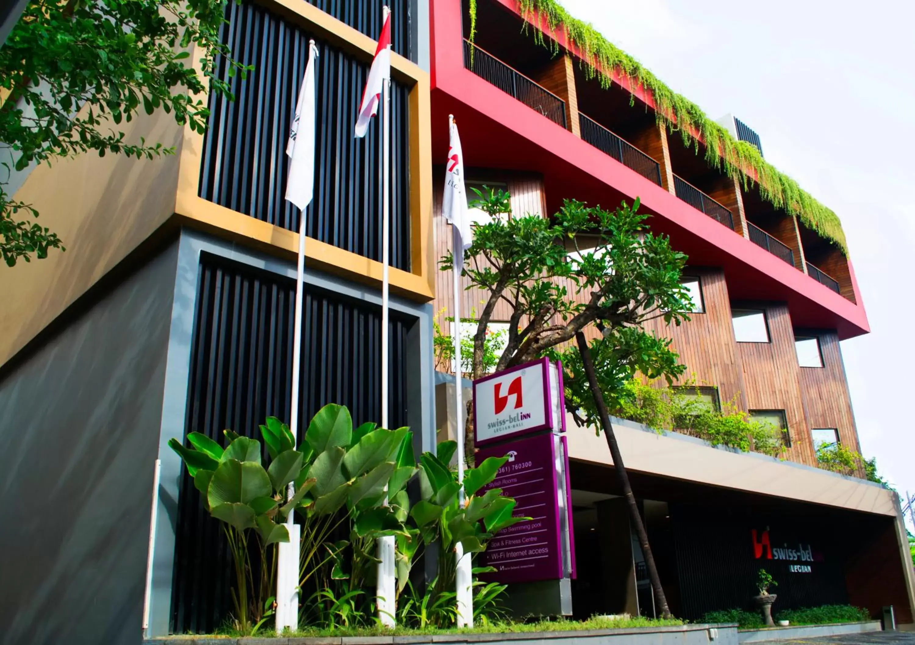 Facade/entrance, Property Building in Swiss-Belinn Legian